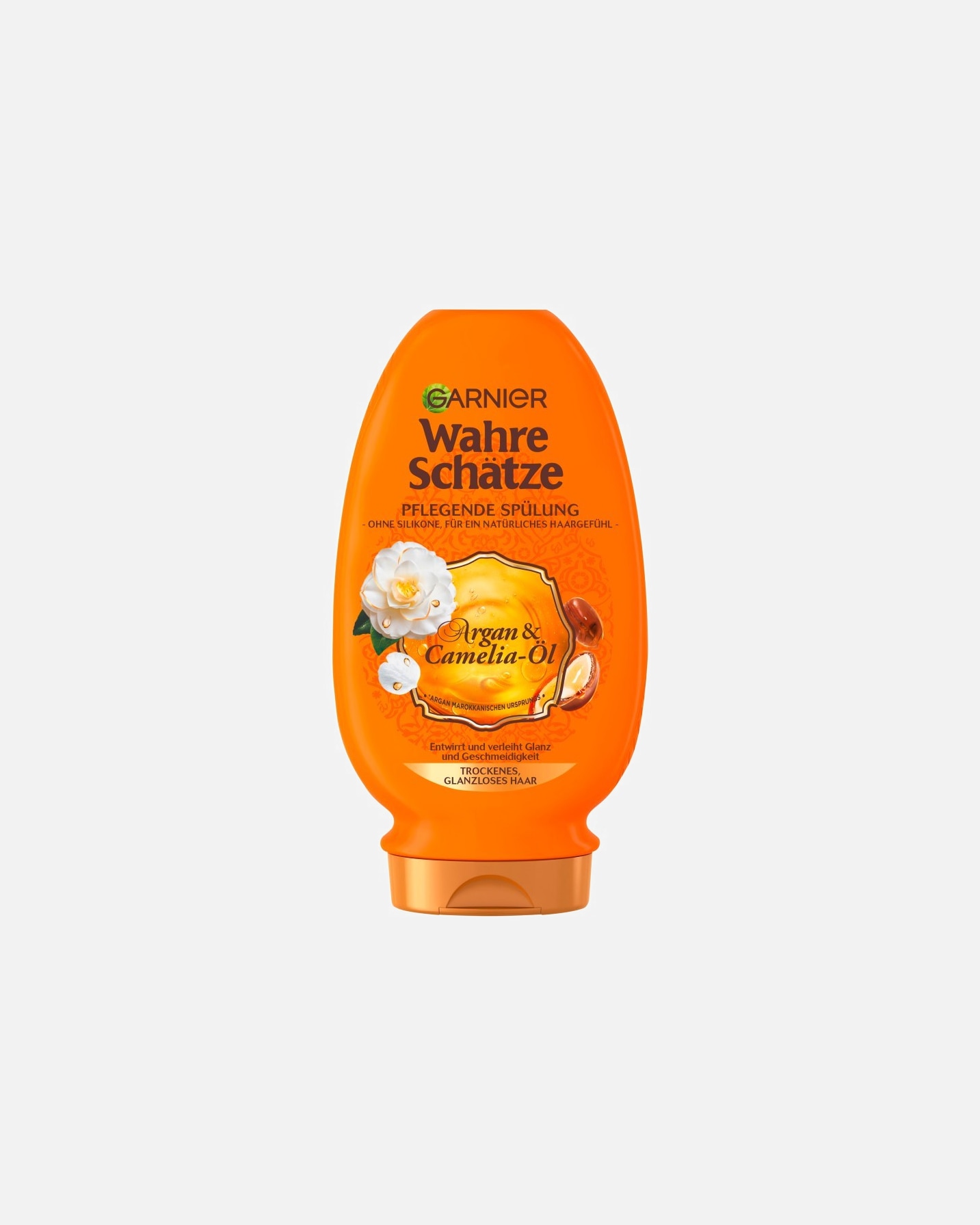 Conditioner für Unisex Garnier Wahre Schätze Pflegende Spülung Argan- & Camelia-Öl 200 ml