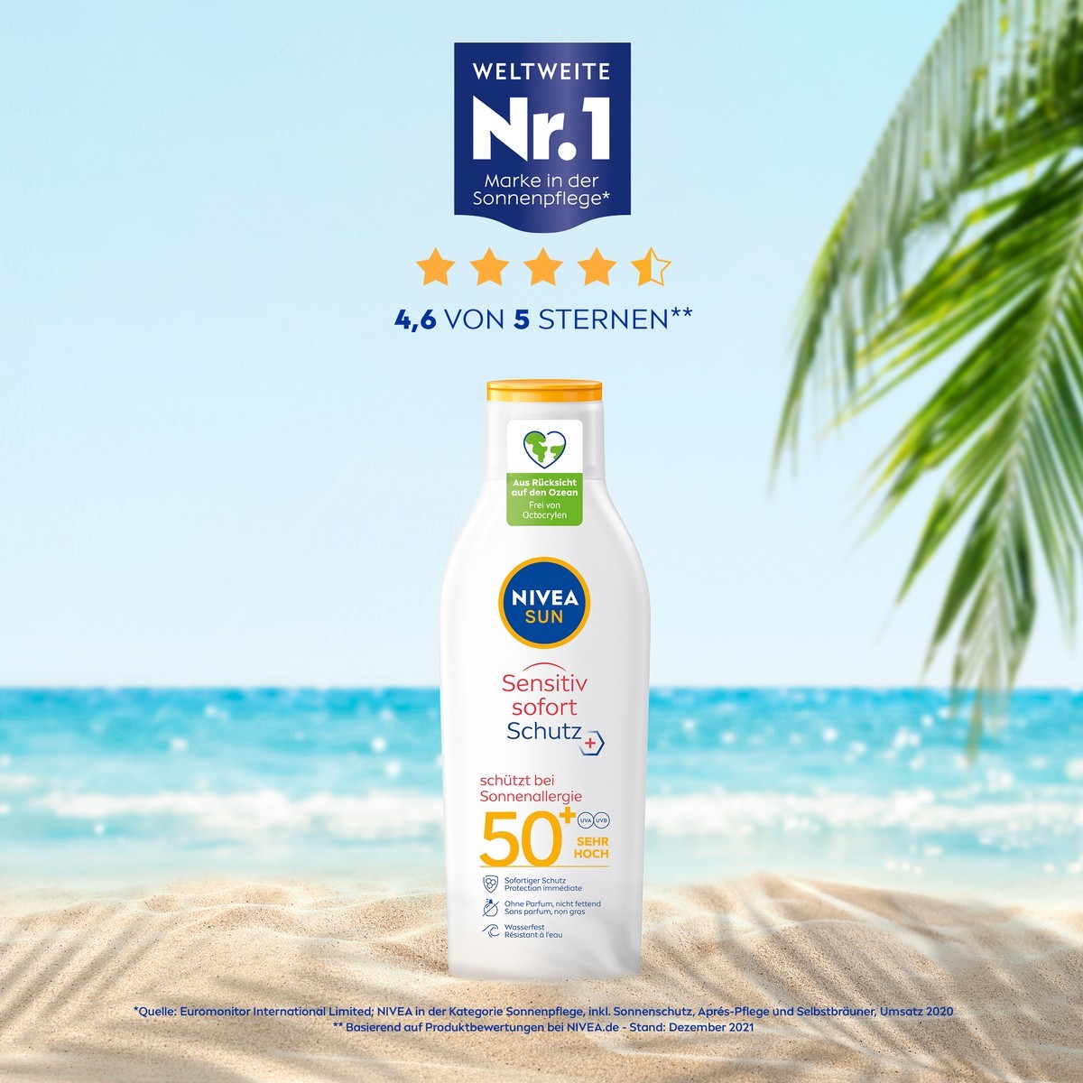 NIVEA NIVEA SUN Sensitiv Sofort Schutz Anti Sonnenallergie Spray