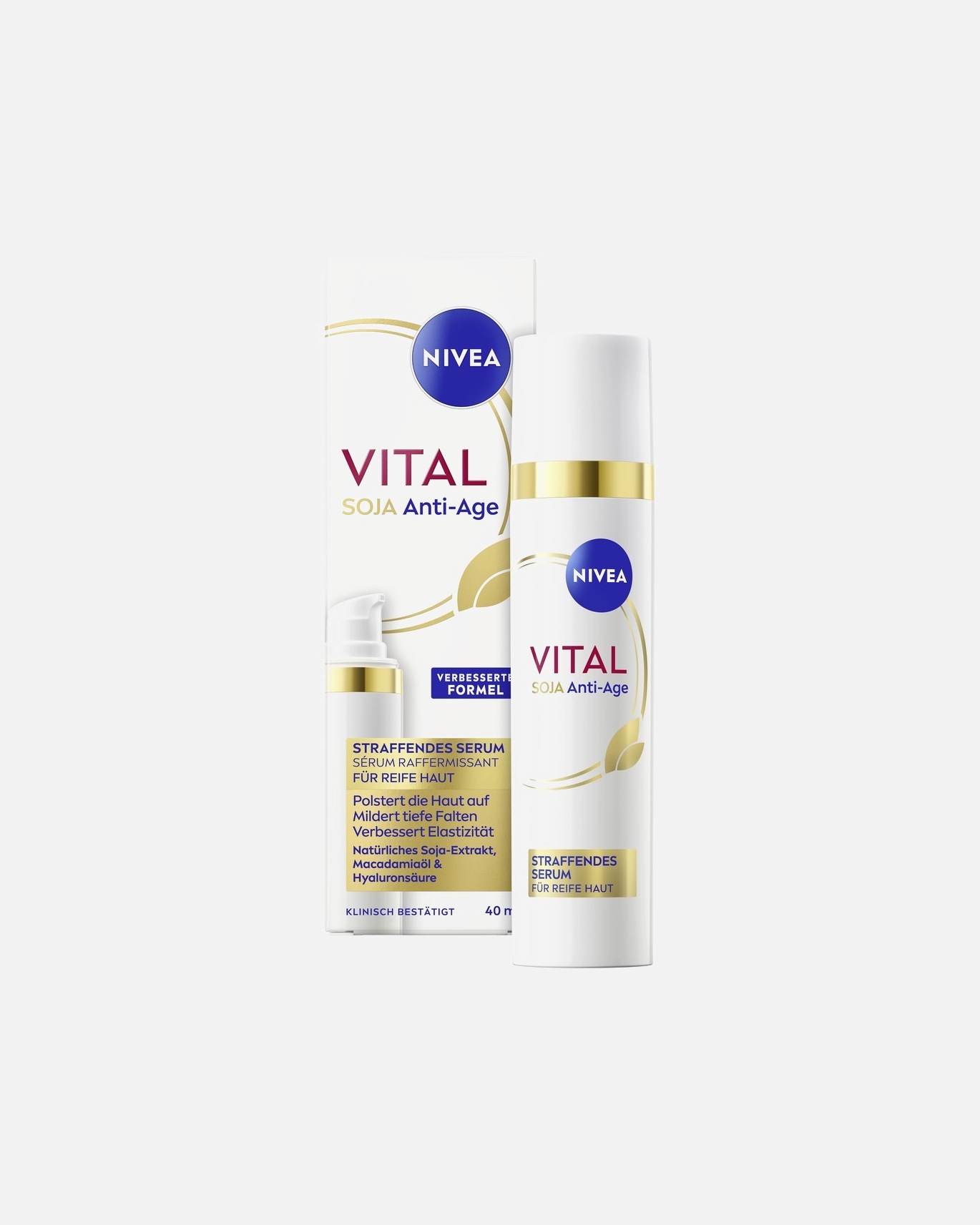 Anti-Aging Serum für Unisex NIVEA Soja Straffendes 40 ml