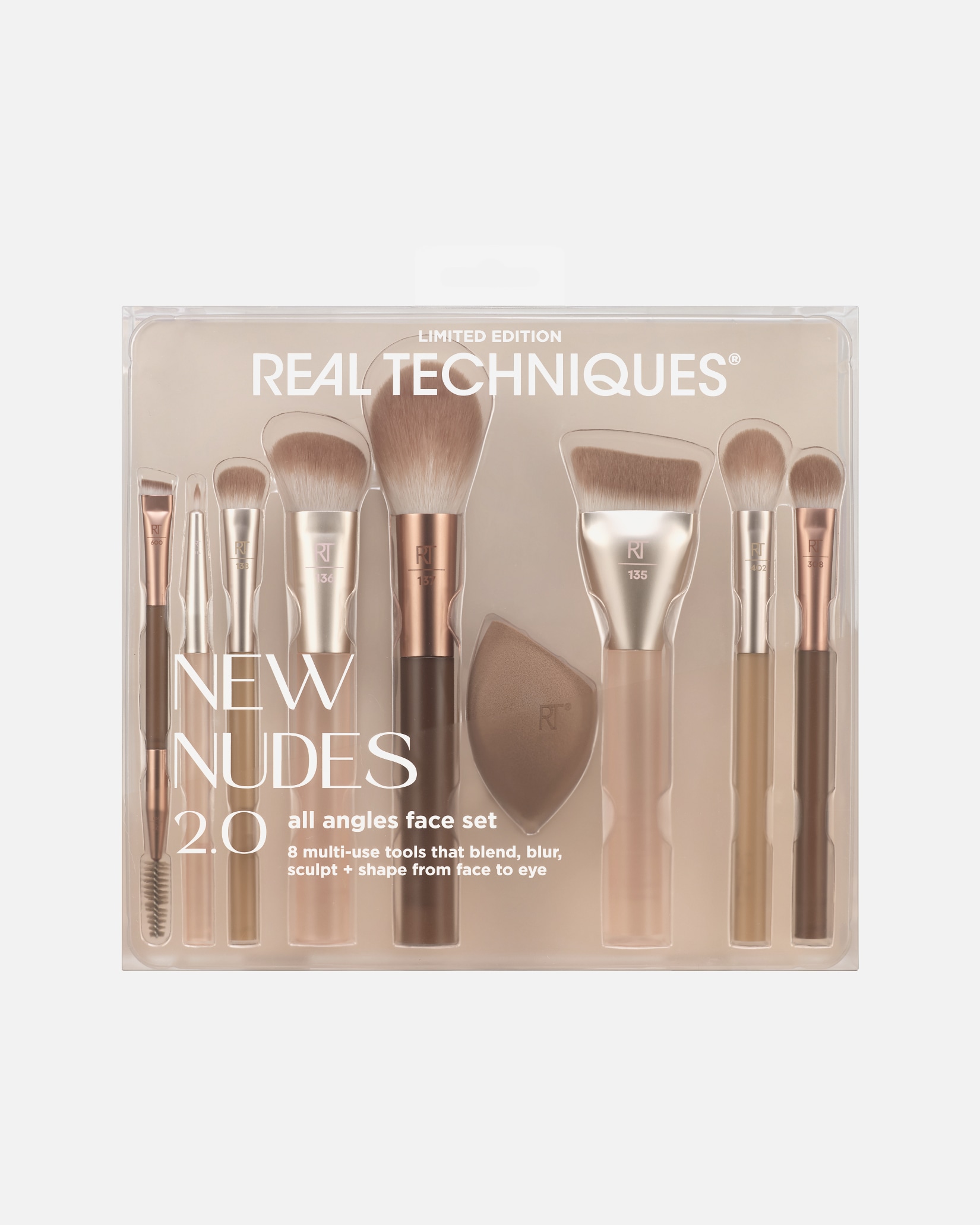 Pinselset für Unisex Real Techniques All Angles Face 1 Stück