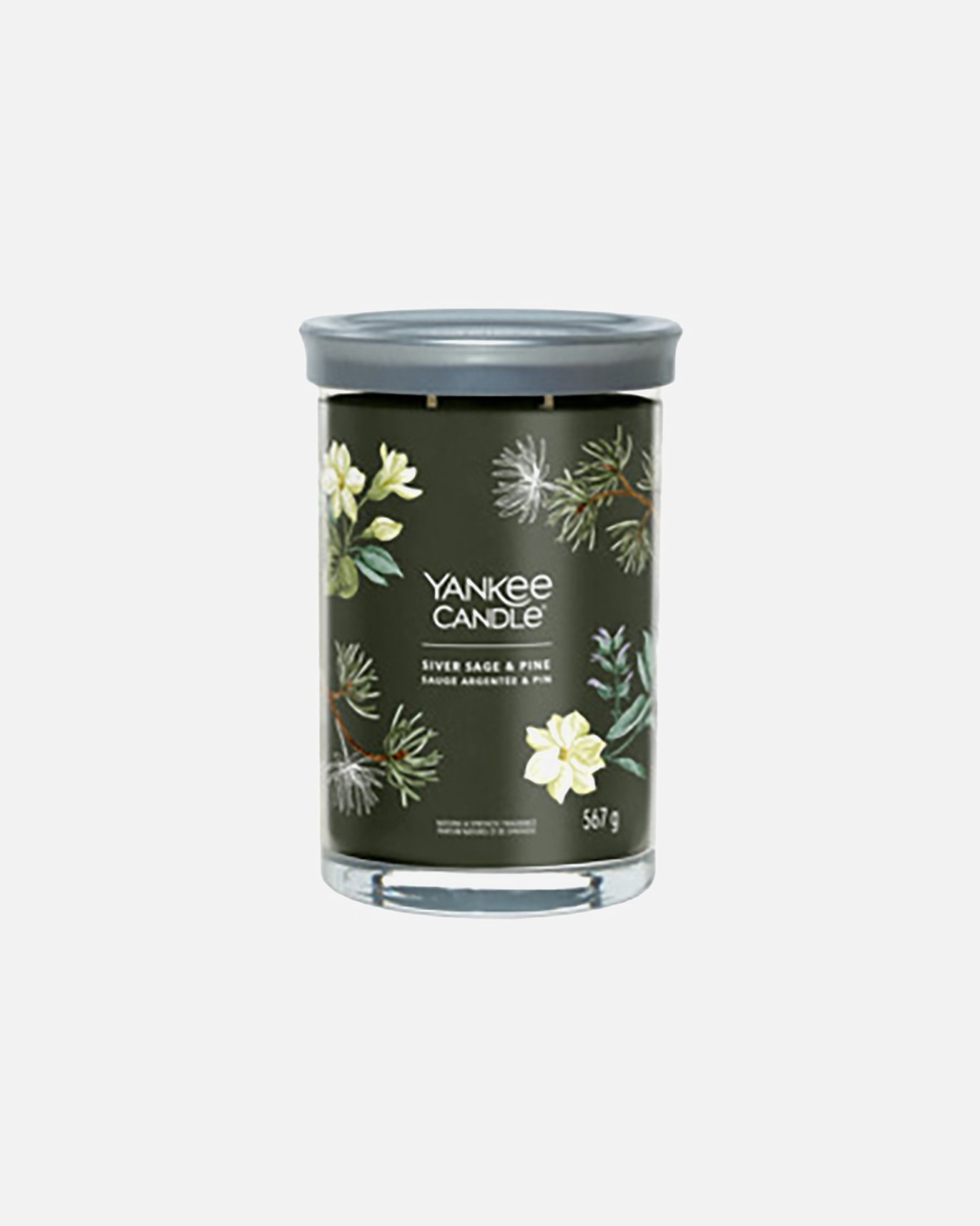 Kerze für Unisex YANKEE CANDLE Silver Sage & Pine 567 g - Signature Tumbler