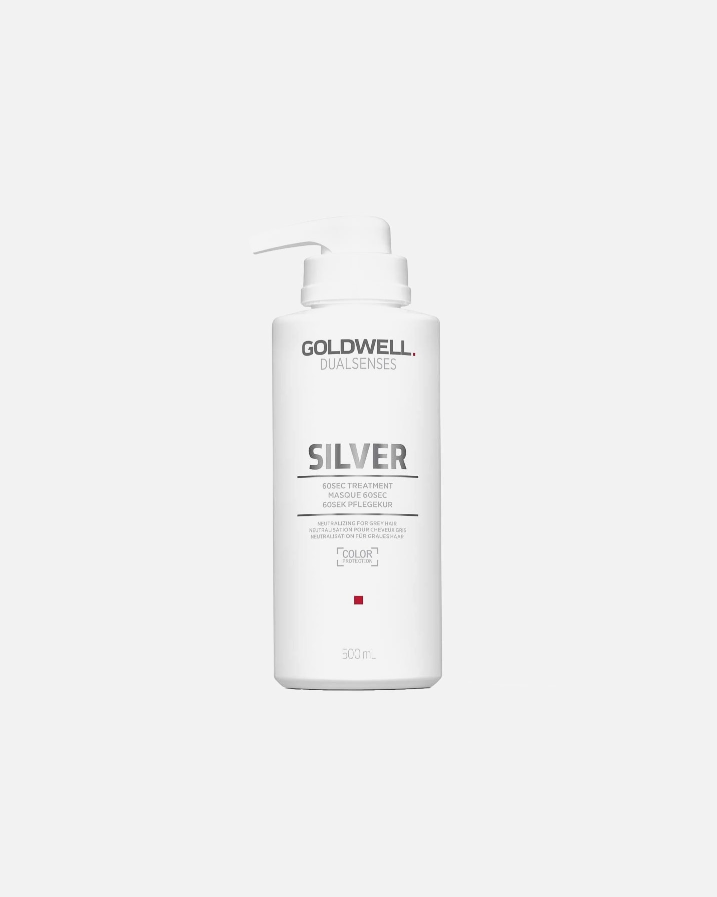 Haarkur für Unisex Goldwell Dualsenses Silver 60Sek. 500 ml