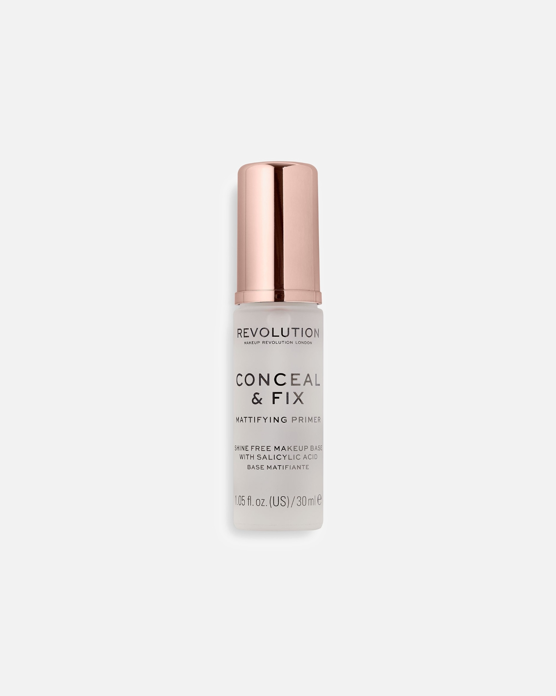 Primer für Unisex REVOLUTION Conceal & Fix Mattifying WHITE