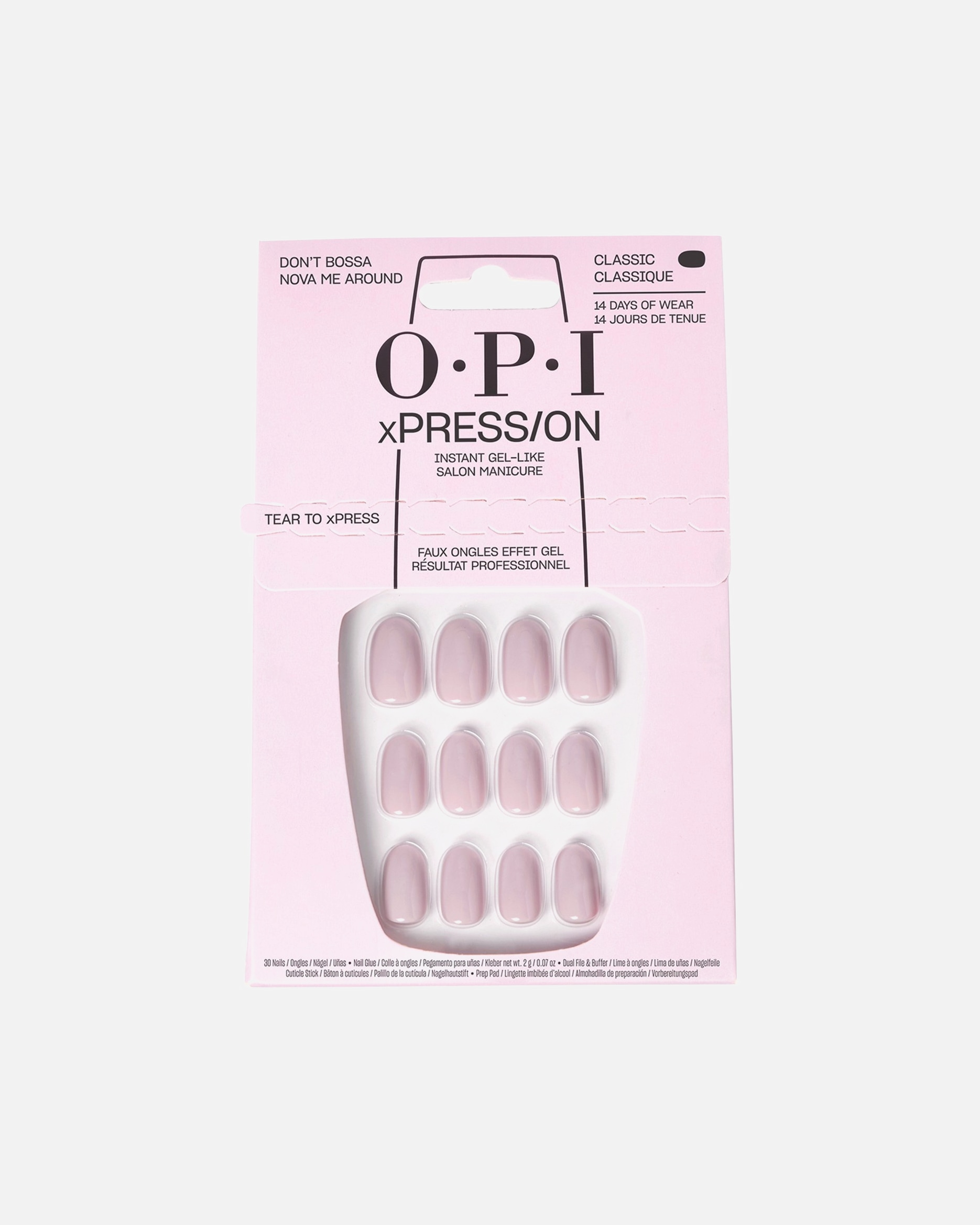 Kunstnägel für Unisex OPI xPRESS/ON Press-On Nägel Don't Bossa Nova Me Around