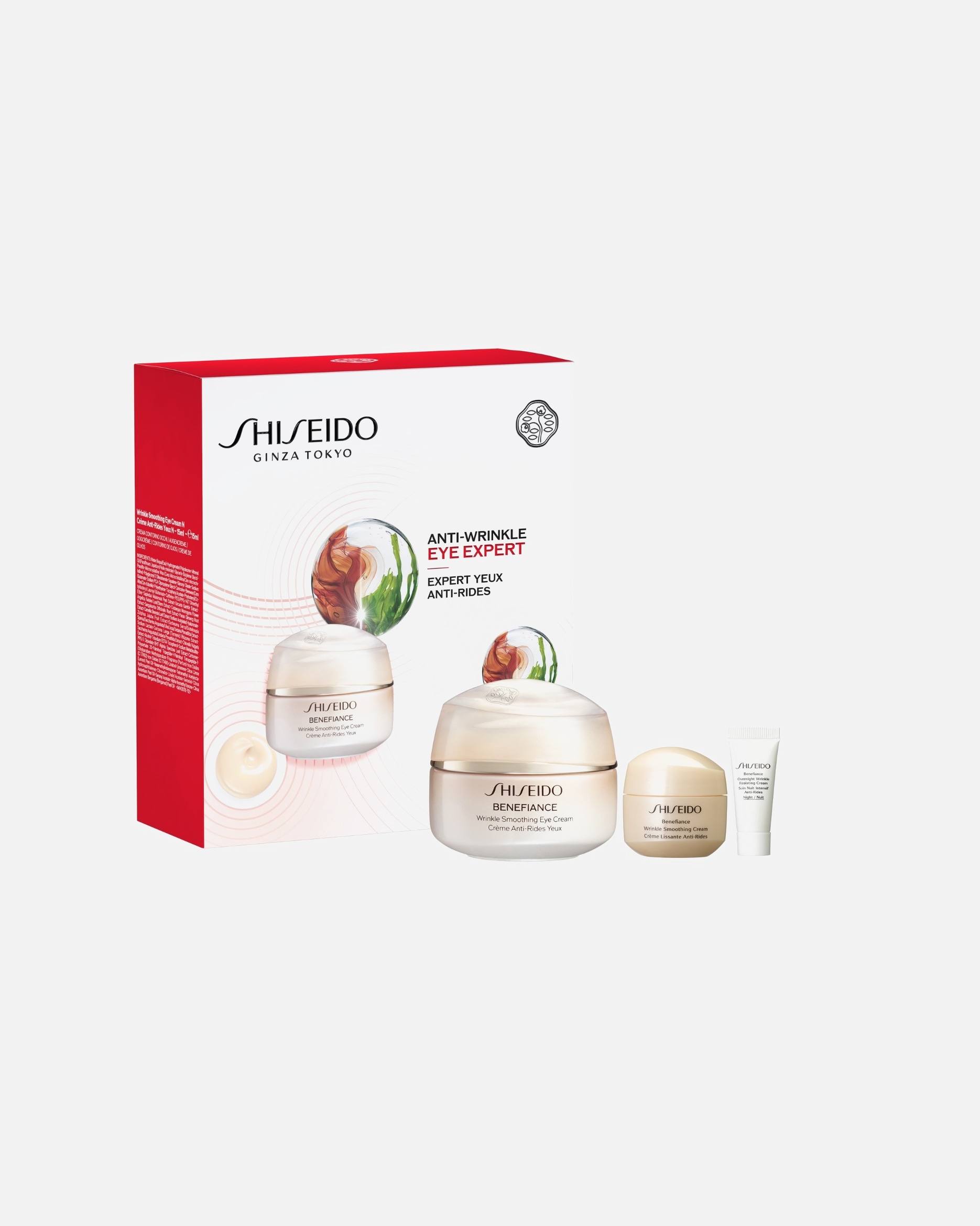 Augenpflegeset für Unisex Shiseido Benefiance Eyecare Set 1 Stück