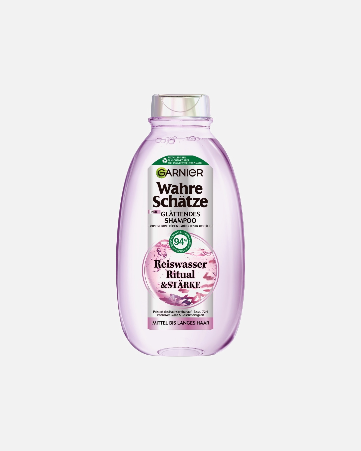 Shampoo für Unisex Garnier Wahre Schätze Reiswasser Ritual & Stärke Glättende 300 ml