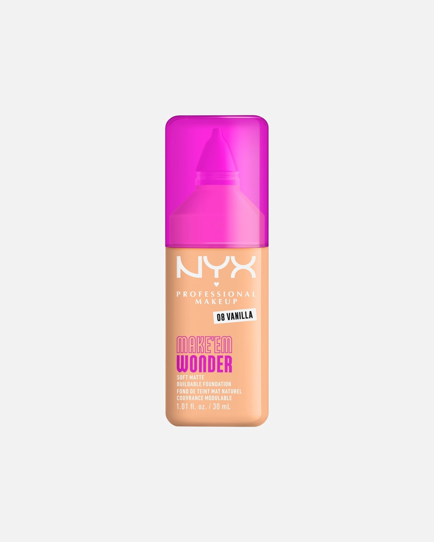 Foundation für Weiblich NYX Professional Makeup Make 'EM Wonder 8 - VANILLA