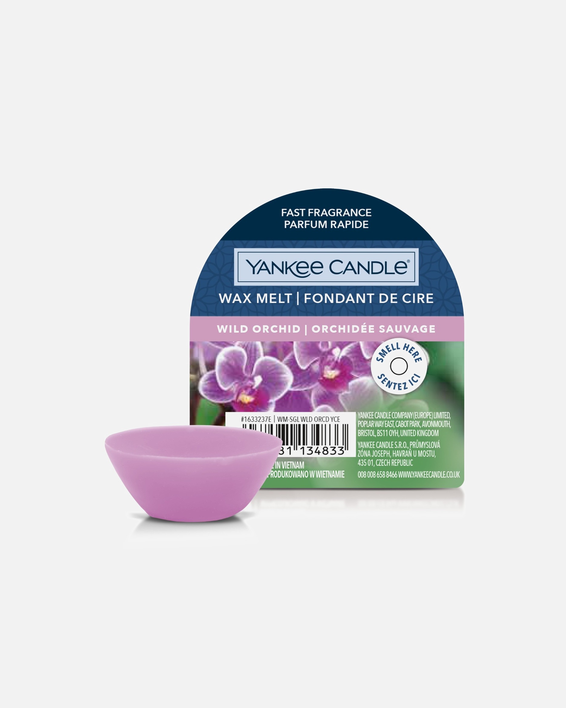 Kerze für Unisex YANKEE CANDLE Wax Melt 61 g - Wild Orchid