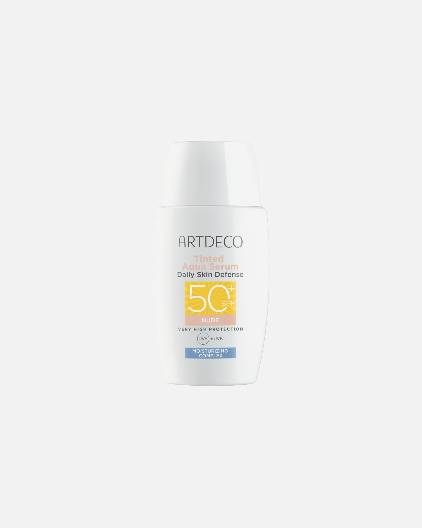 Sonnencreme Gesicht für Unisex ARTDECO Tinted Aqua Serum Daily Skin Defense 1 - NUDE
