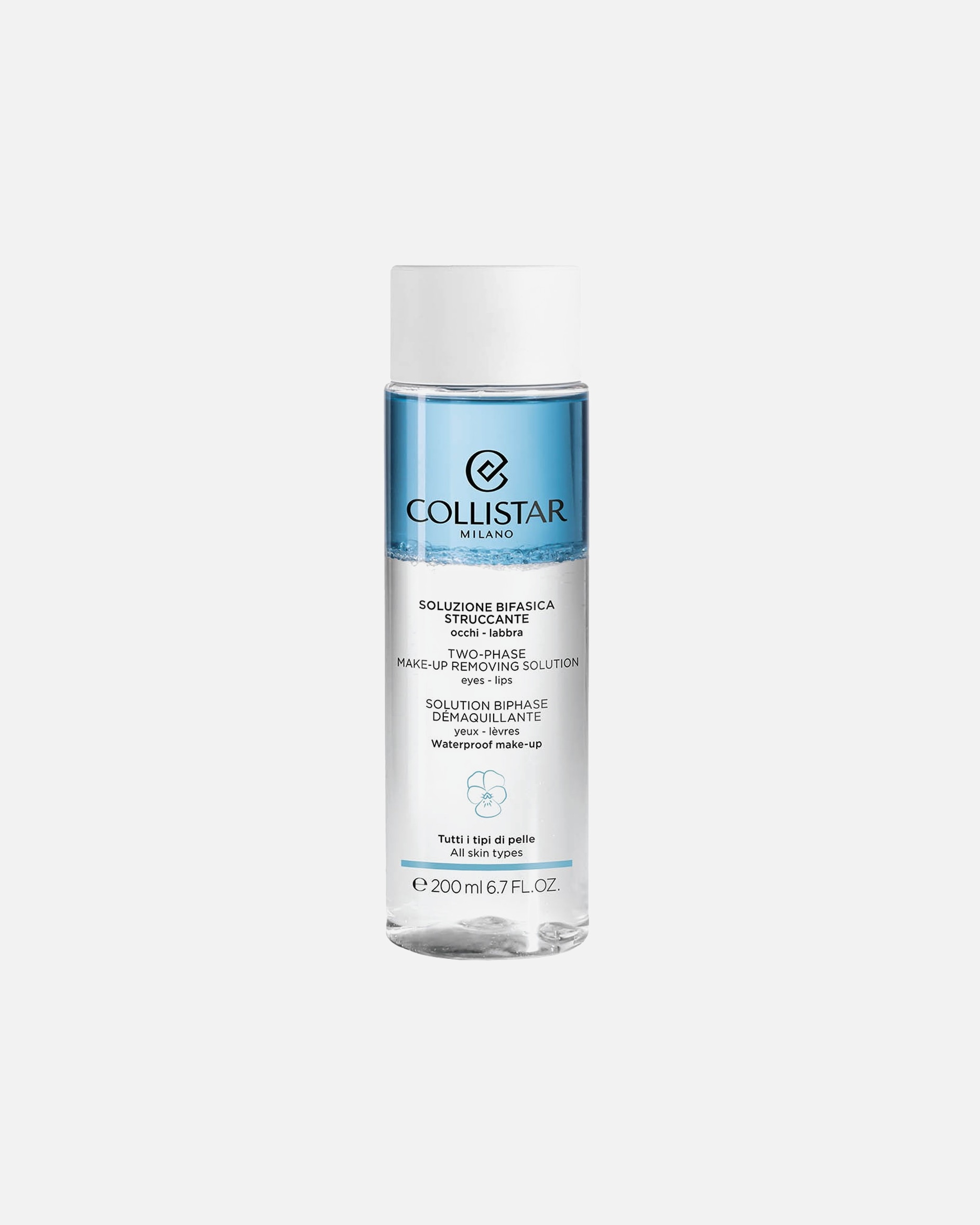 Make-up Entferner für Unisex Collistar TWO-PHASE MAKE-UP REMOVING SOLUTION 200 ml