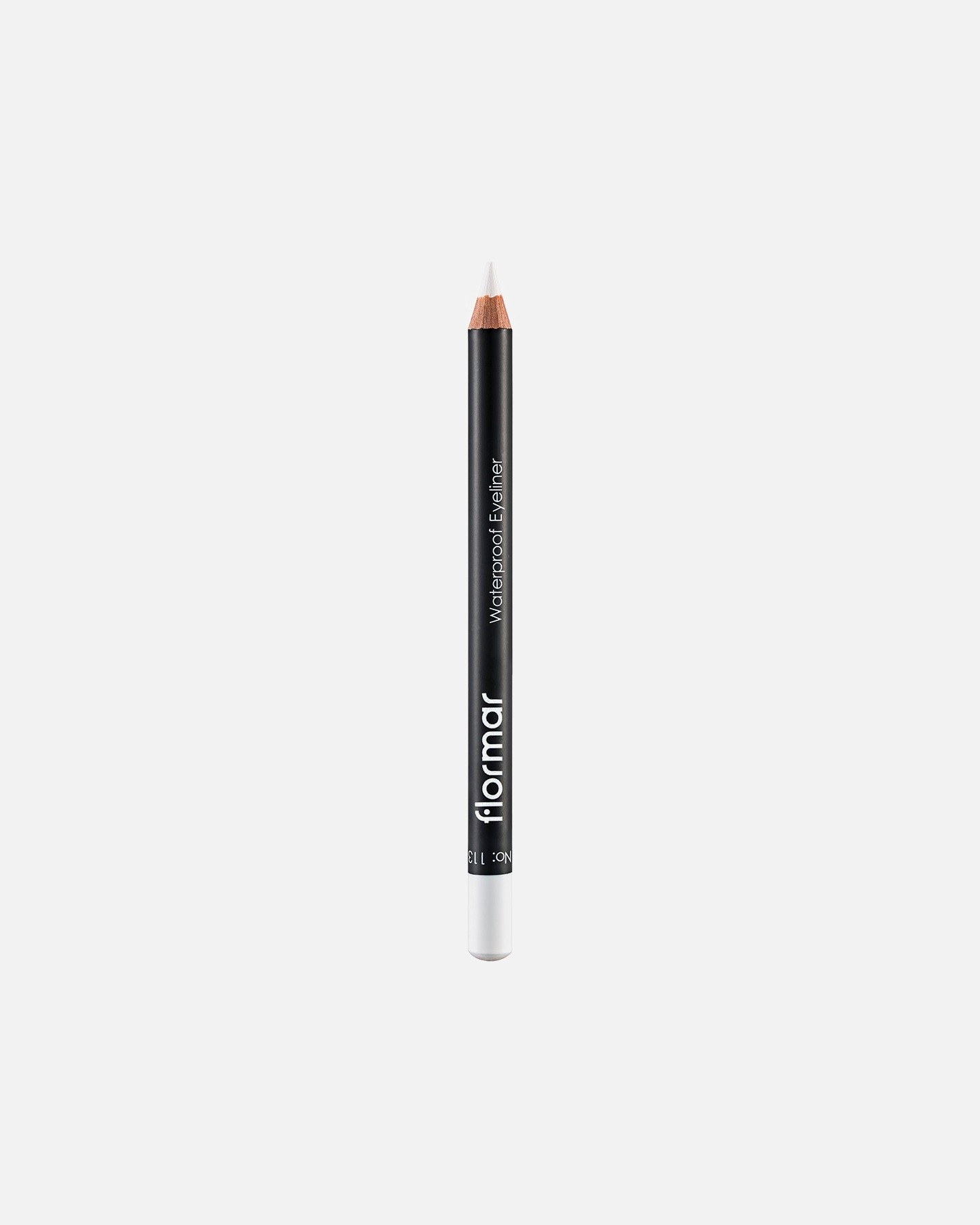 Eyeliner für Unisex Flormar Waterproof Nr. 113 - Pure White