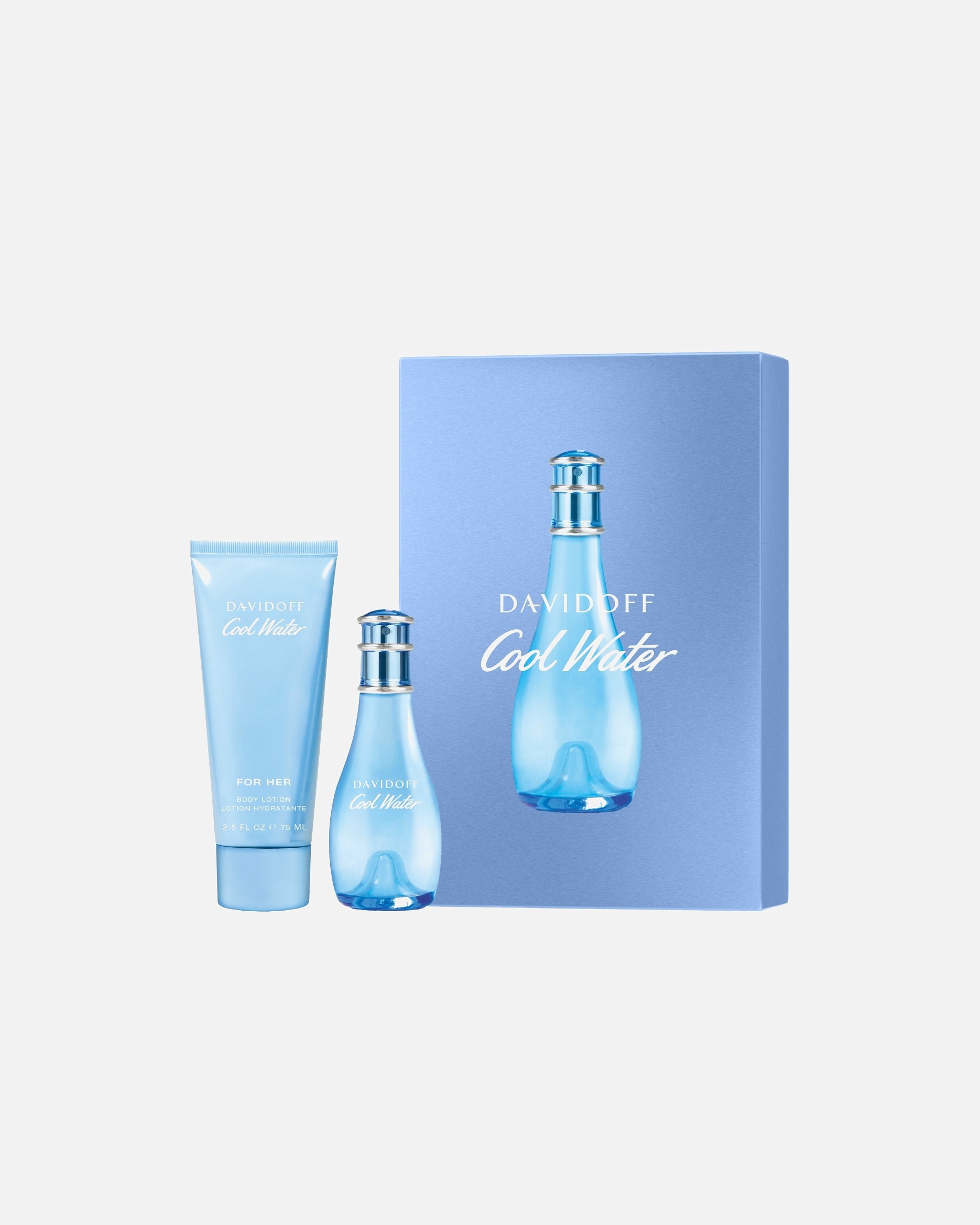 Duftset für Weiblich Davidoff Cool Water Woman Geschenkset für Sie 1 Stk.