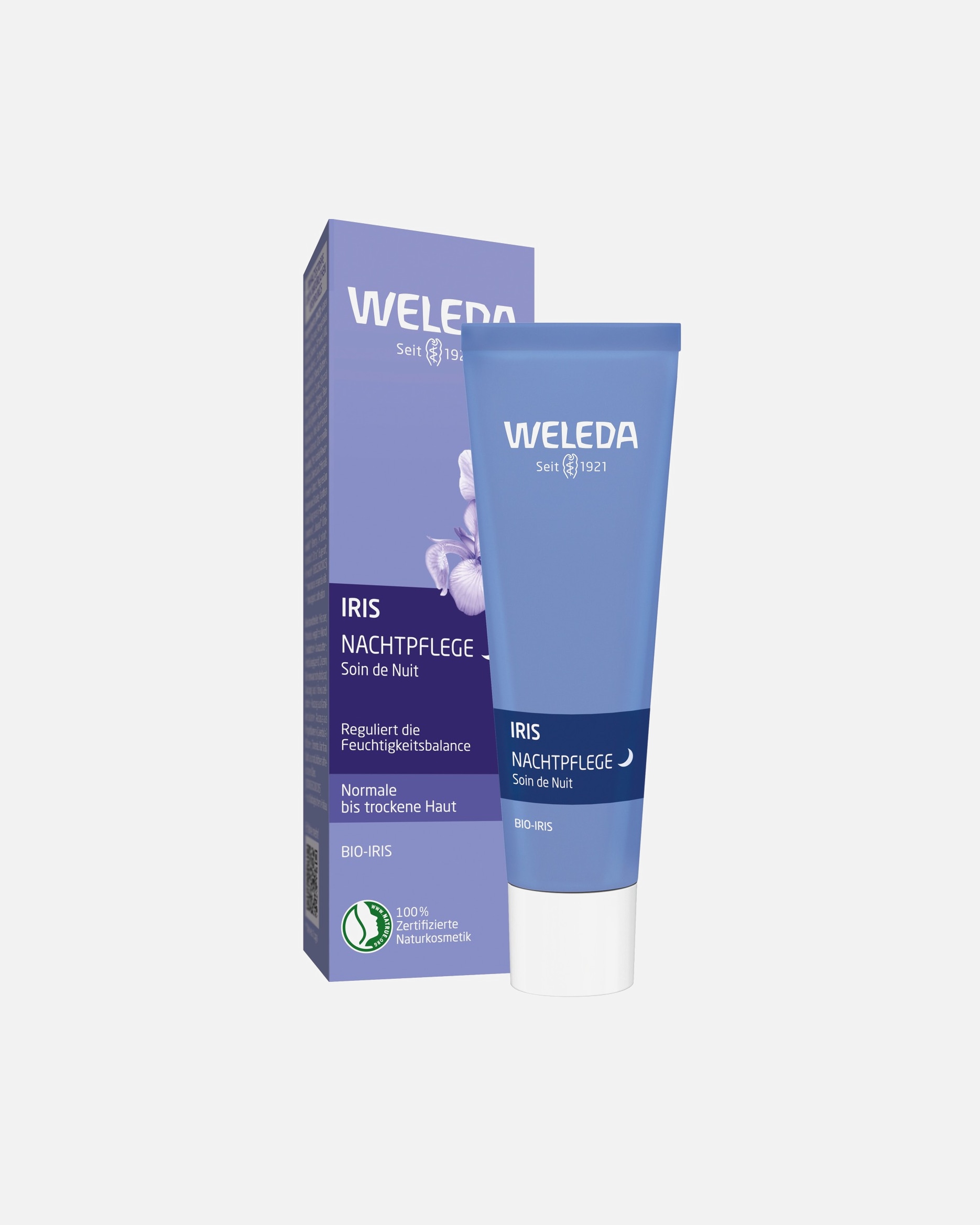Nachtcreme für Unisex Weleda Iris Nachtpflege 30 ml