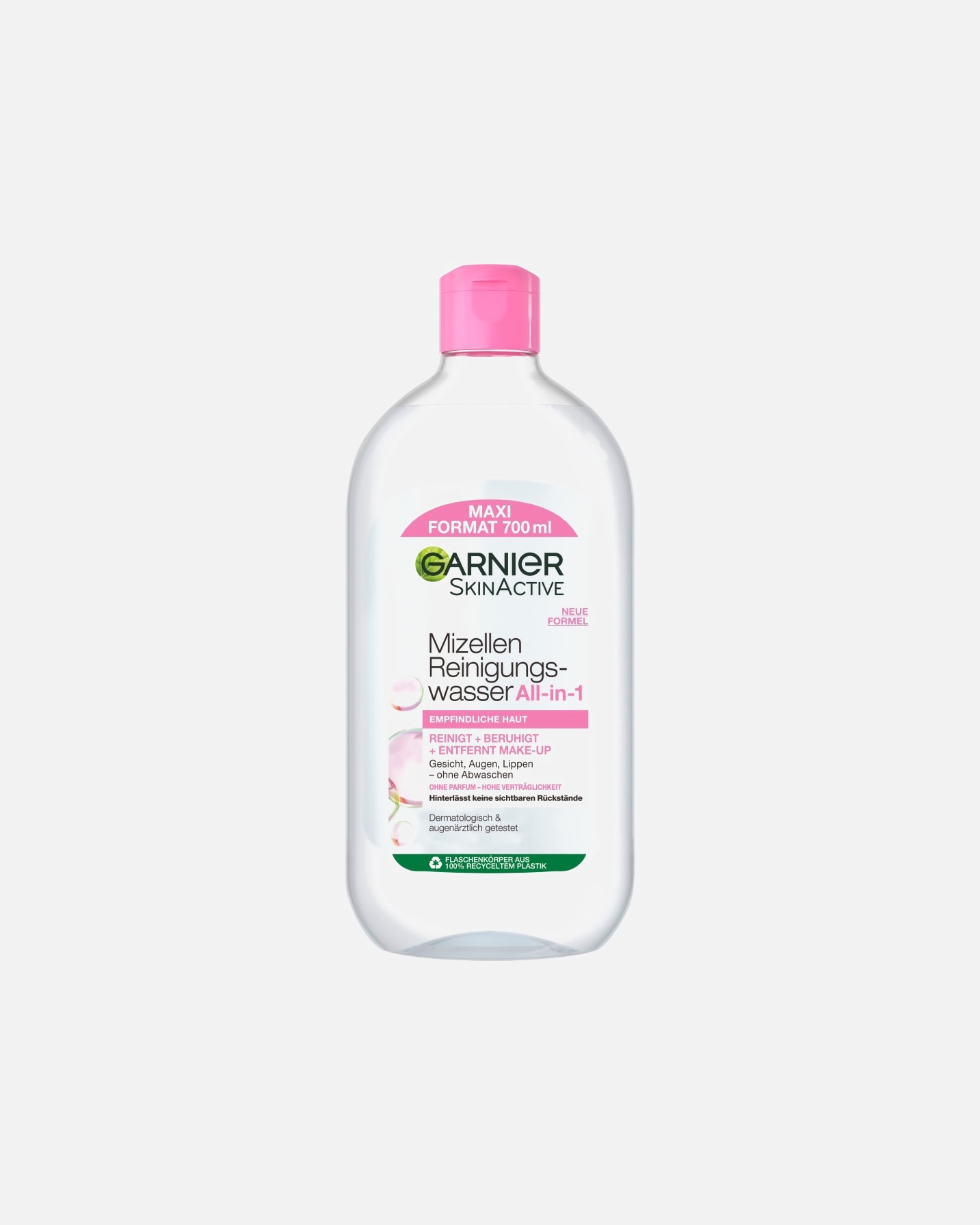 Mizellenwasser für Unisex Garnier Skin Active Mizellen Reinigungswasser All-in-1 Empfindliche Haut 700 ml