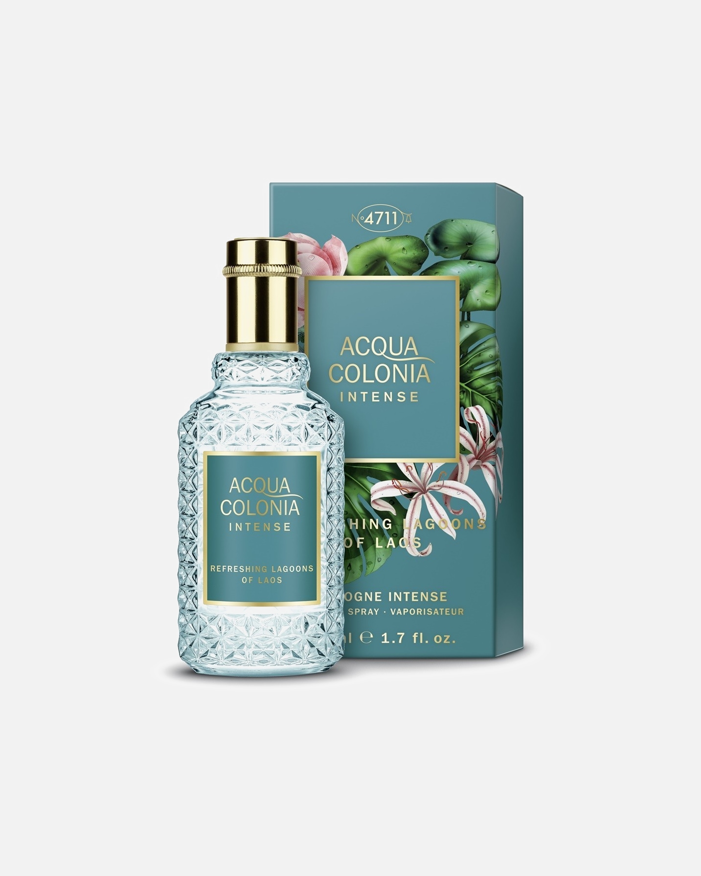 Eau de Cologne für Unisex 4711 Acqua Colonia Acqua Colonia Intense Refreshing Lagoons of Laos 50 ml