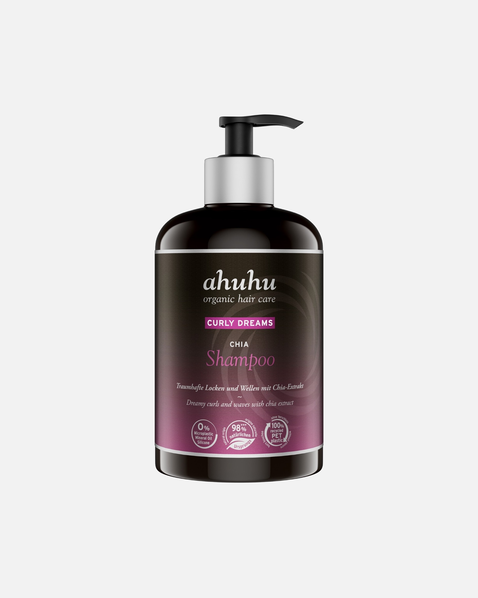 Shampoo für Unisex ahuhu Curly dreams Chia 500 ml