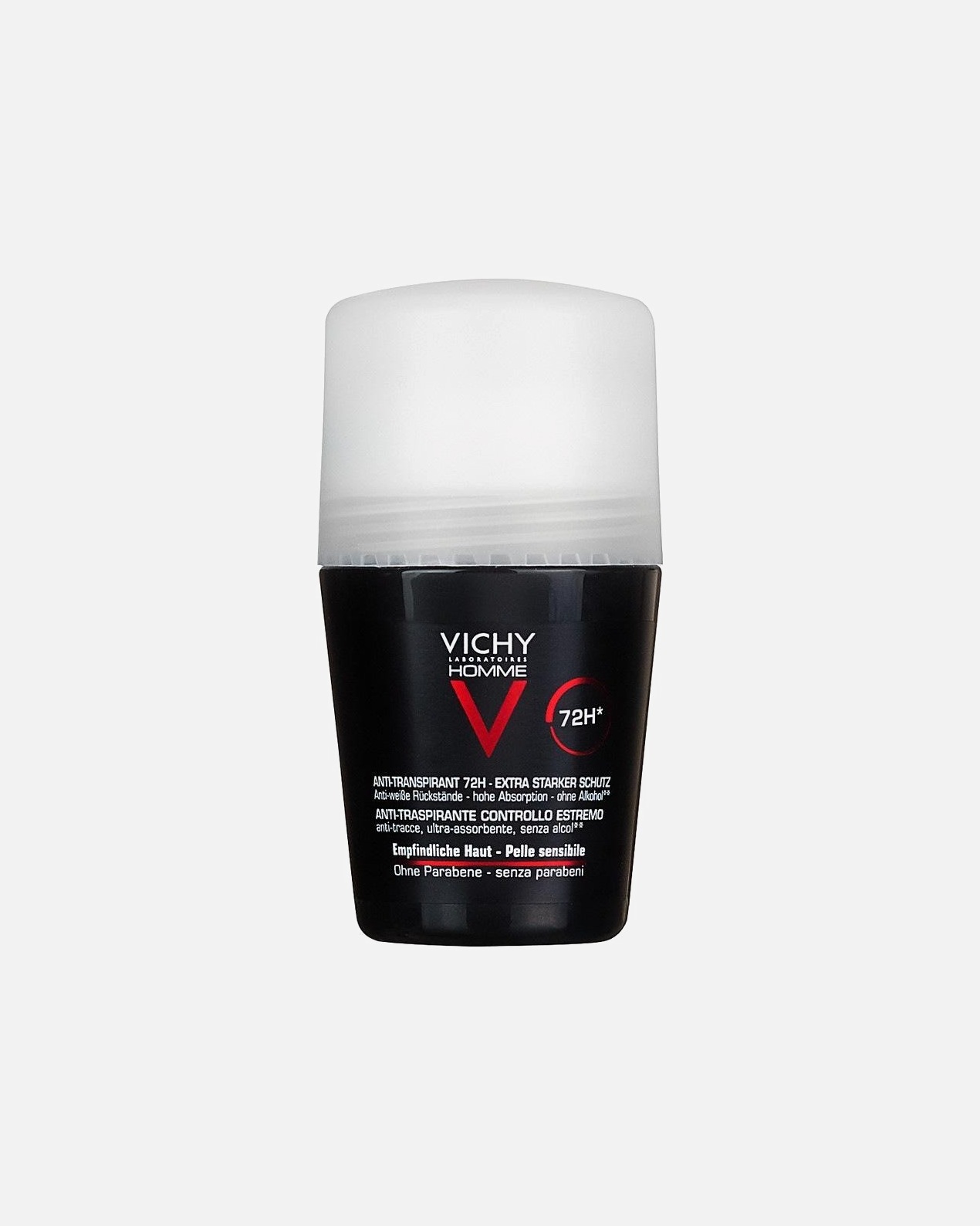 Deodorant für Männlich Vichy Homme Roll-On Anti-Transpirant 72h 50 ml