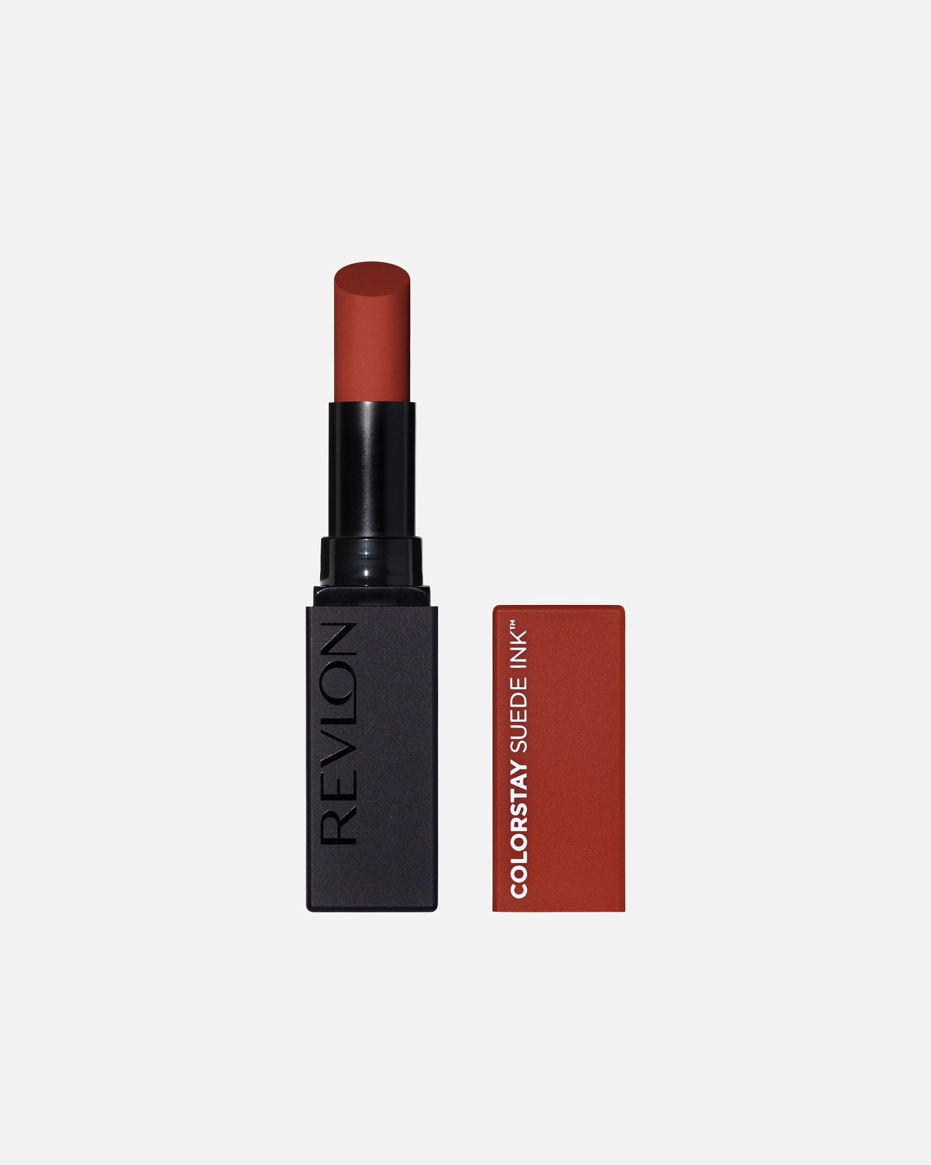Lippenstift für Unisex Revlon ColorStay™ Revlon ColorStay Suede Ink Lippenstift, deckend, langanhaltend, nicht übertragend, mit Vitamin E, wasserfest, 008 That Girl, 2.55g 2.55 Gramm