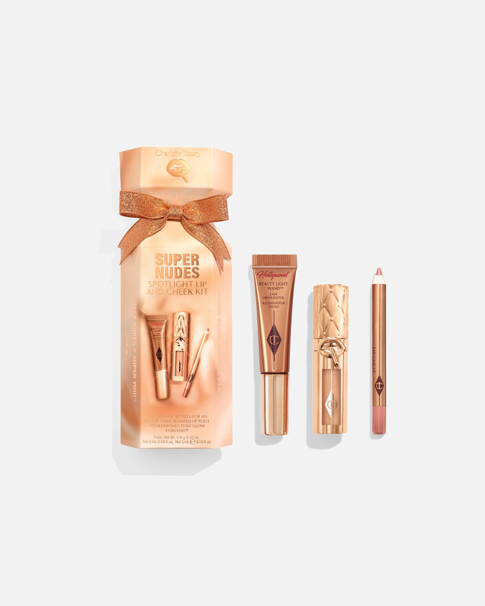 Teint Make-up Set für Weiblich Charlotte Tilbury Supernudes Lip Cheek Kit 1 Stück