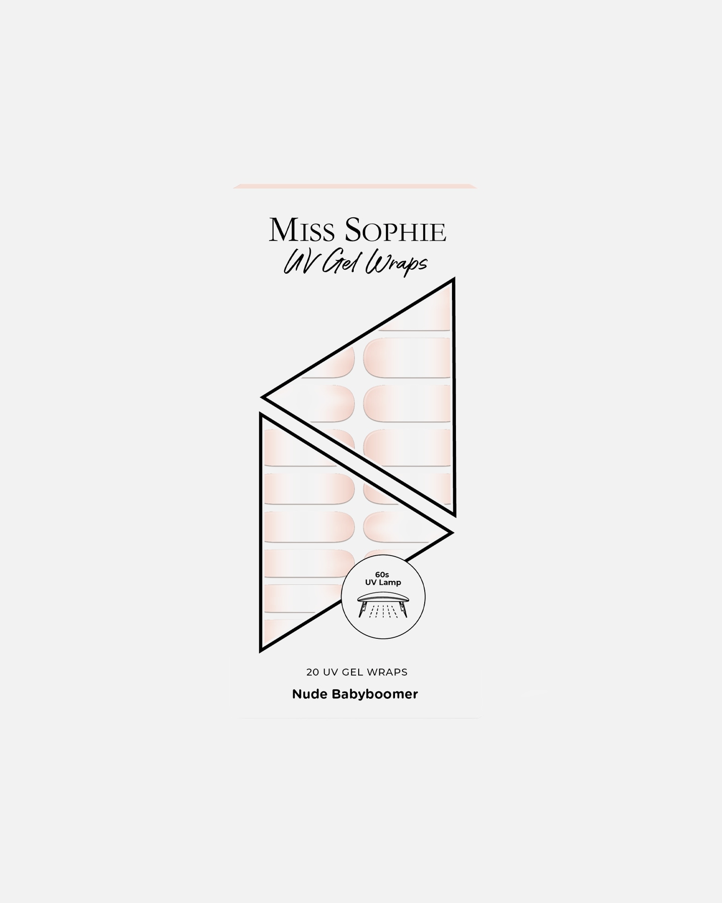 Nagelsticker für Unisex Miss Sophie NUDE BABYBOOMER