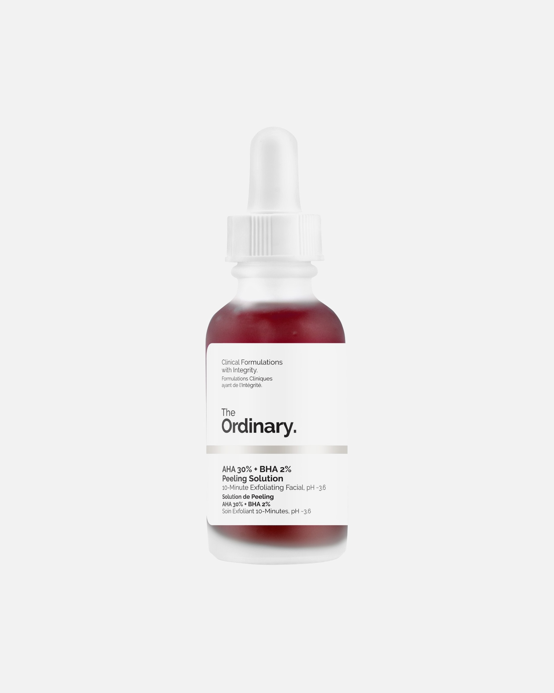 Gesichtspeeling für Unisex The Ordinary Direct Acids AHA 30% + BHA 2% Peeling Solution 30 ml