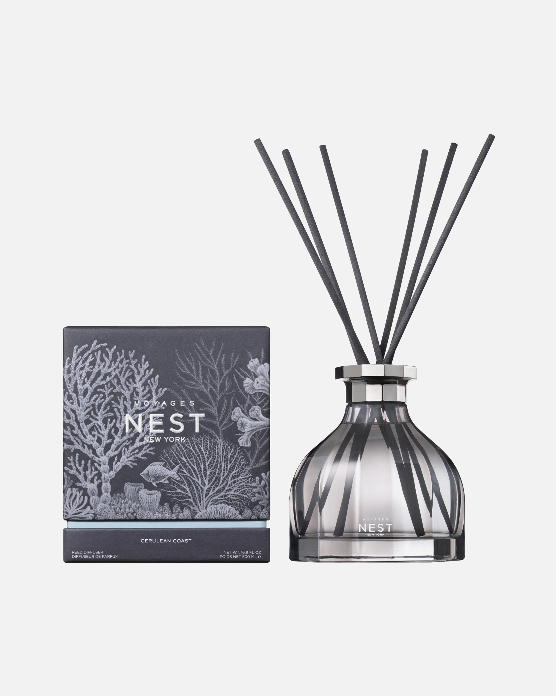 Raumduft für Unisex NEST NEW YORK Default Brand Line Voyages Cerulean Coast Reed Diffuser 500 ml