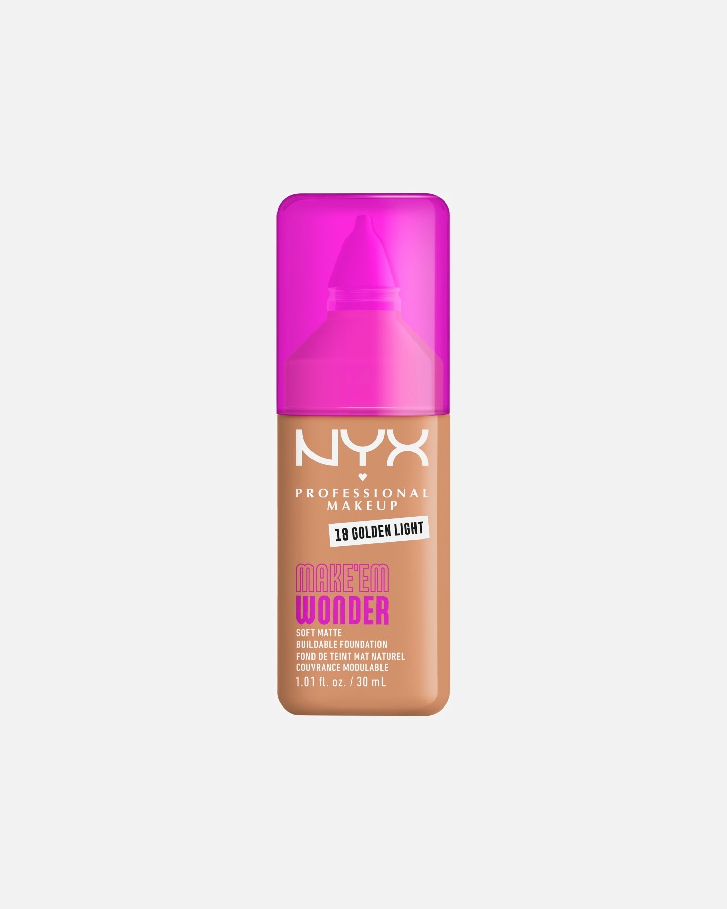 Foundation für Weiblich NYX Professional Makeup Make 'EM Wonder 18 - GOLDEN LIGHT