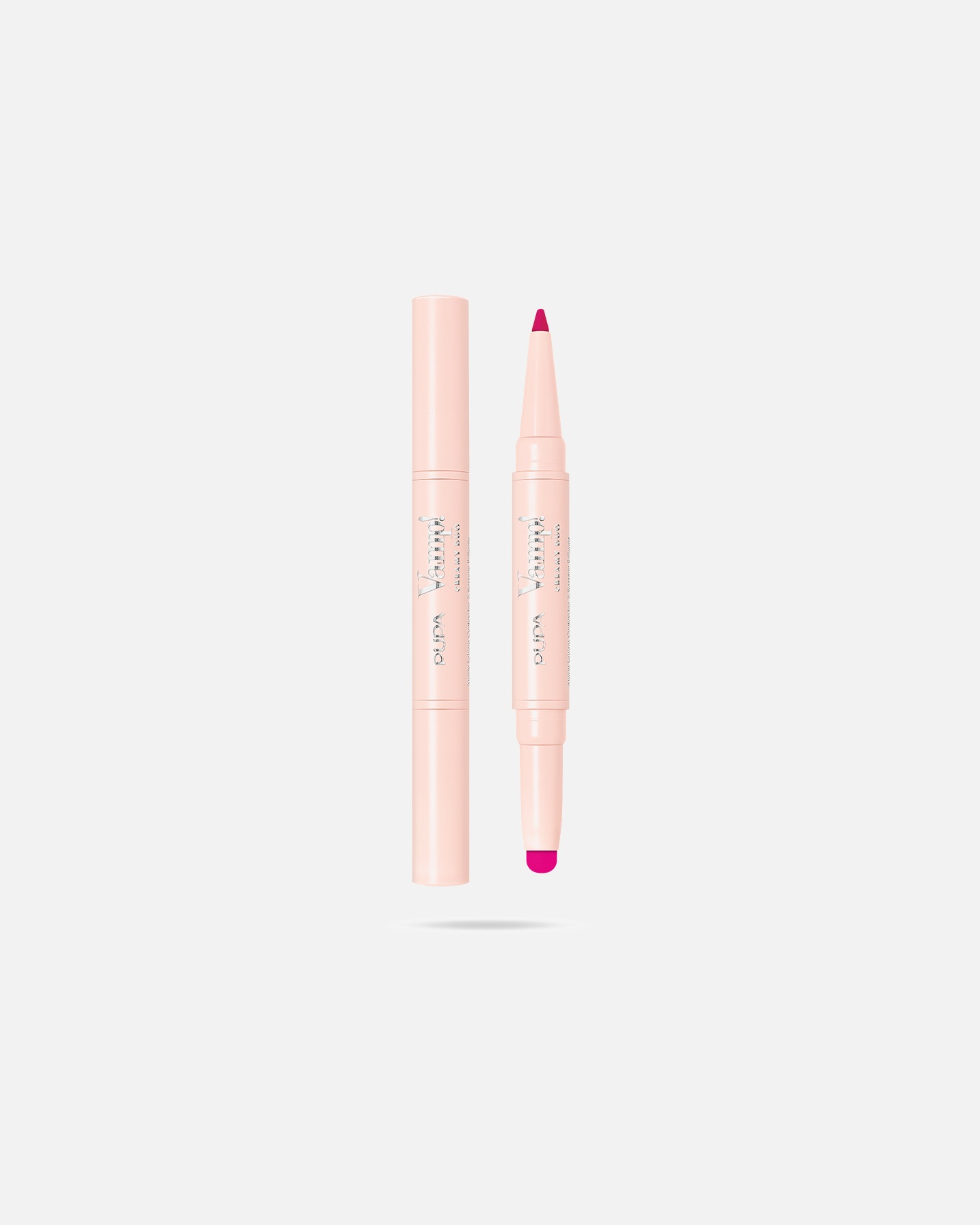 Lipliner für Unisex PUPA Milano Vamp! Creamy Duo FUCHSIA RED