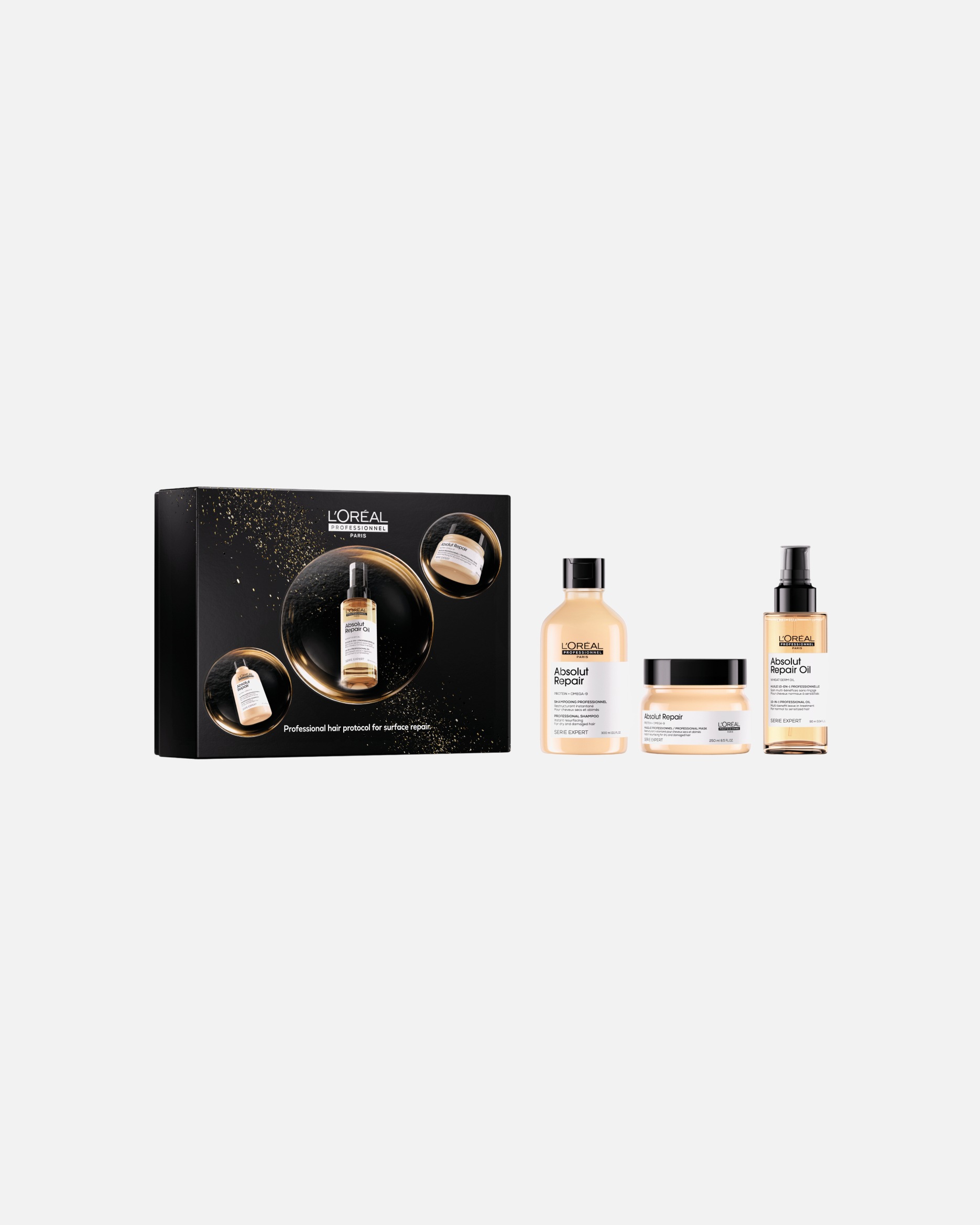 Haarpflegeset für Unisex L´Oréal Professionnel Paris Serie Expert Absolut Repair Trio 1 Stück