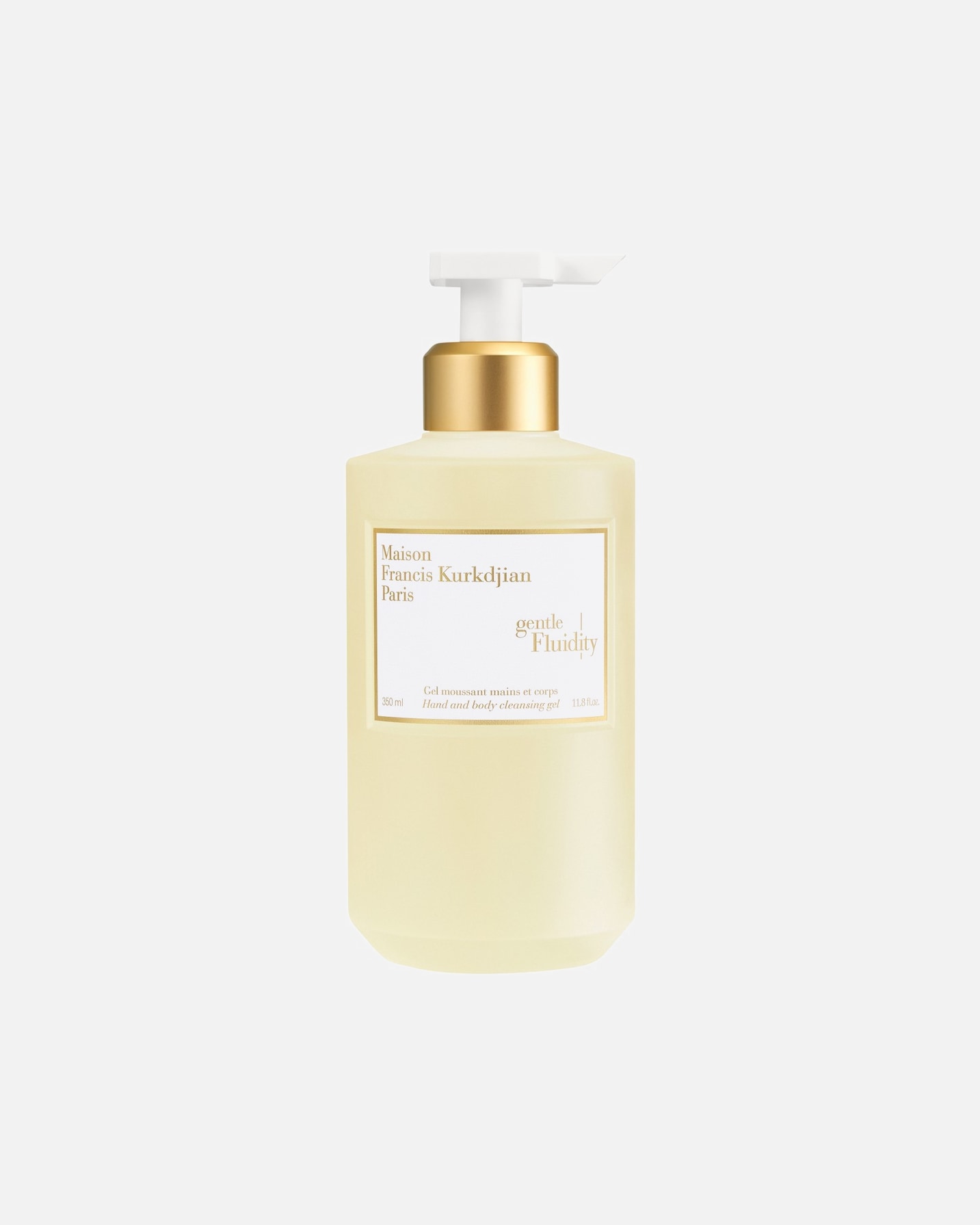 Reinigungsgel für Unisex Maison Francis Kurkdjian Paris Gentle Fluidity Gold Hand & Body Cleansing Gel 350 ml