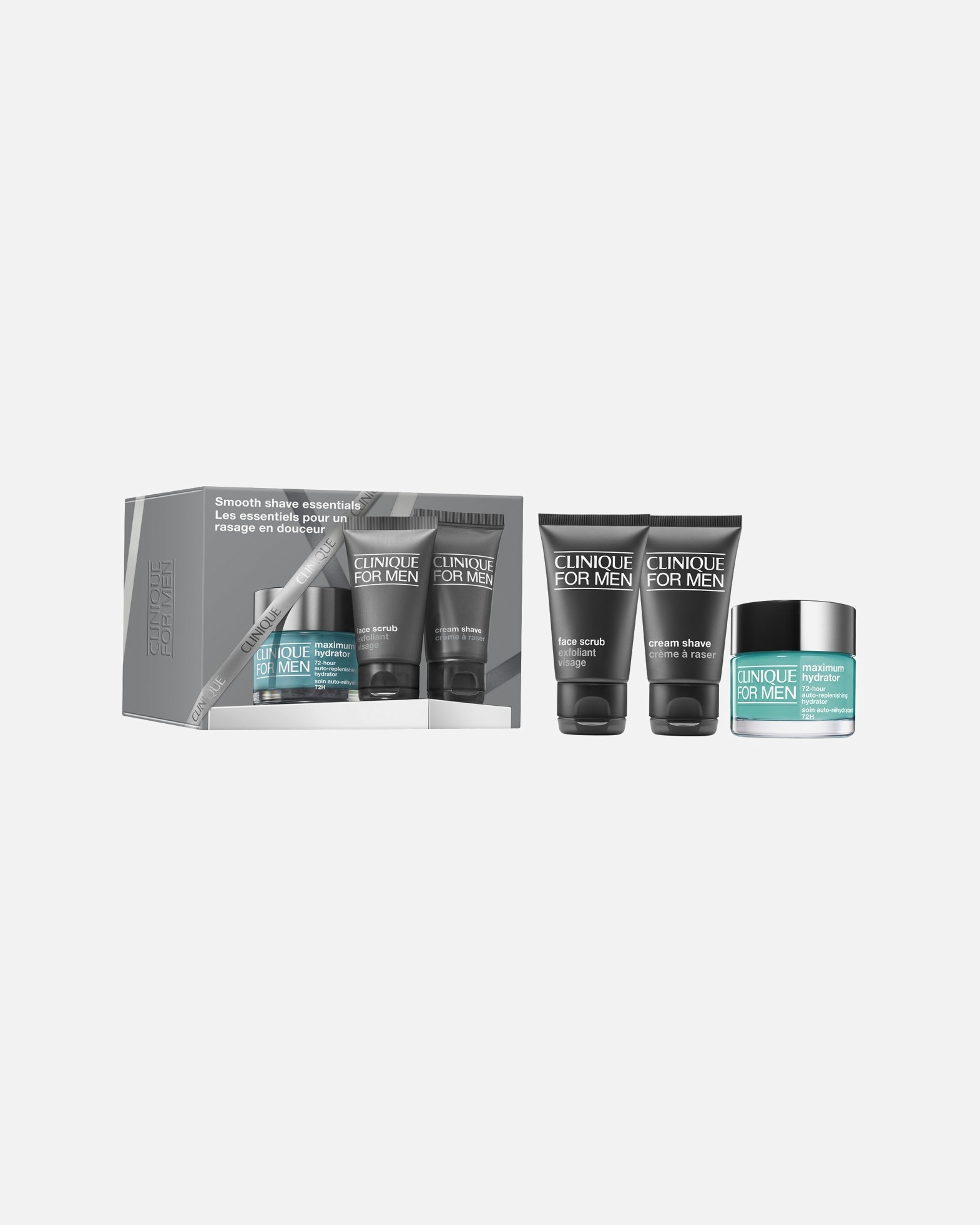 Gesichtspflegeset für Unisex Clinique for Men Smooth Shave Essentials 1 Stück