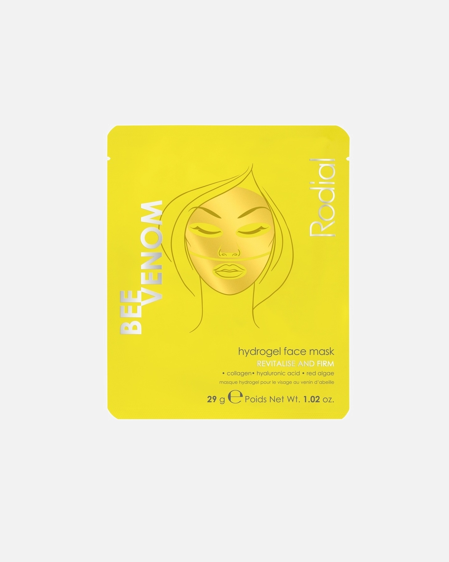 Tuchmaske für Unisex Rodial Bienengift-Gesichtsmaske 32 Gramm