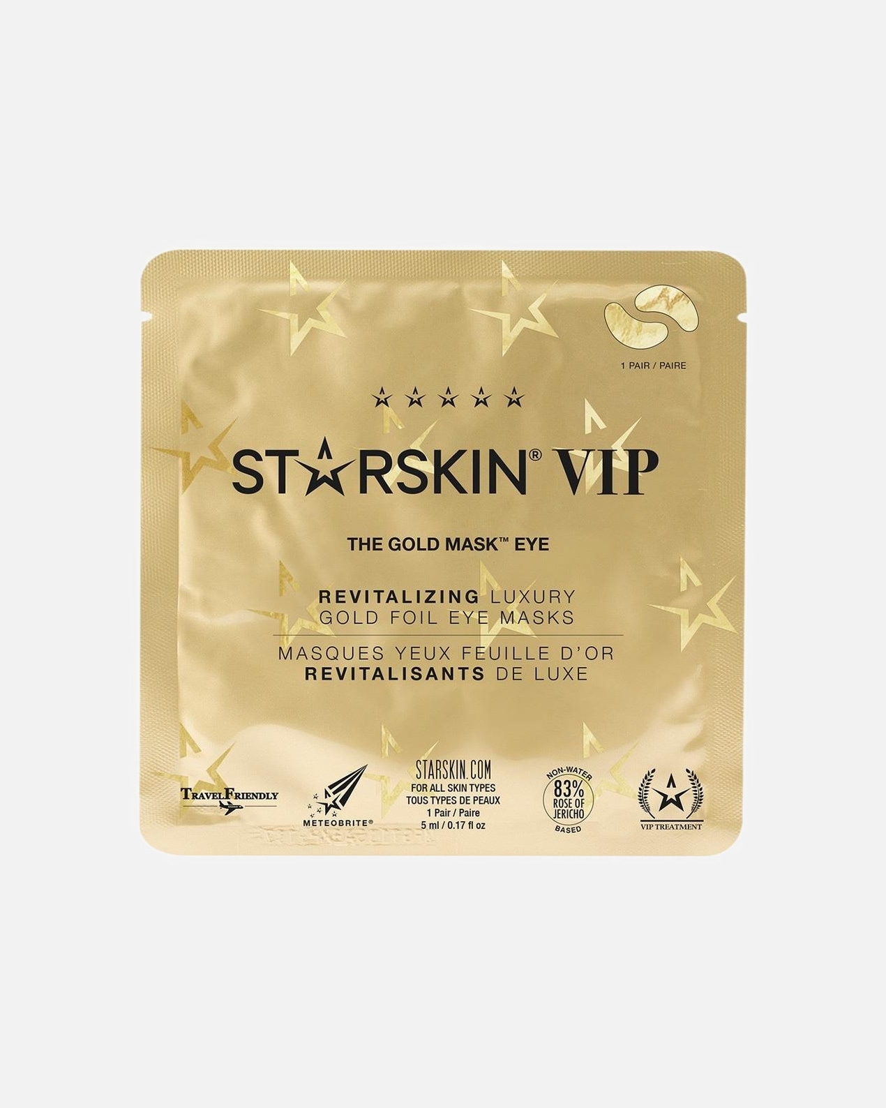 Augenpatches für Unisex STARSKIN ® The Gold Mask 5 g