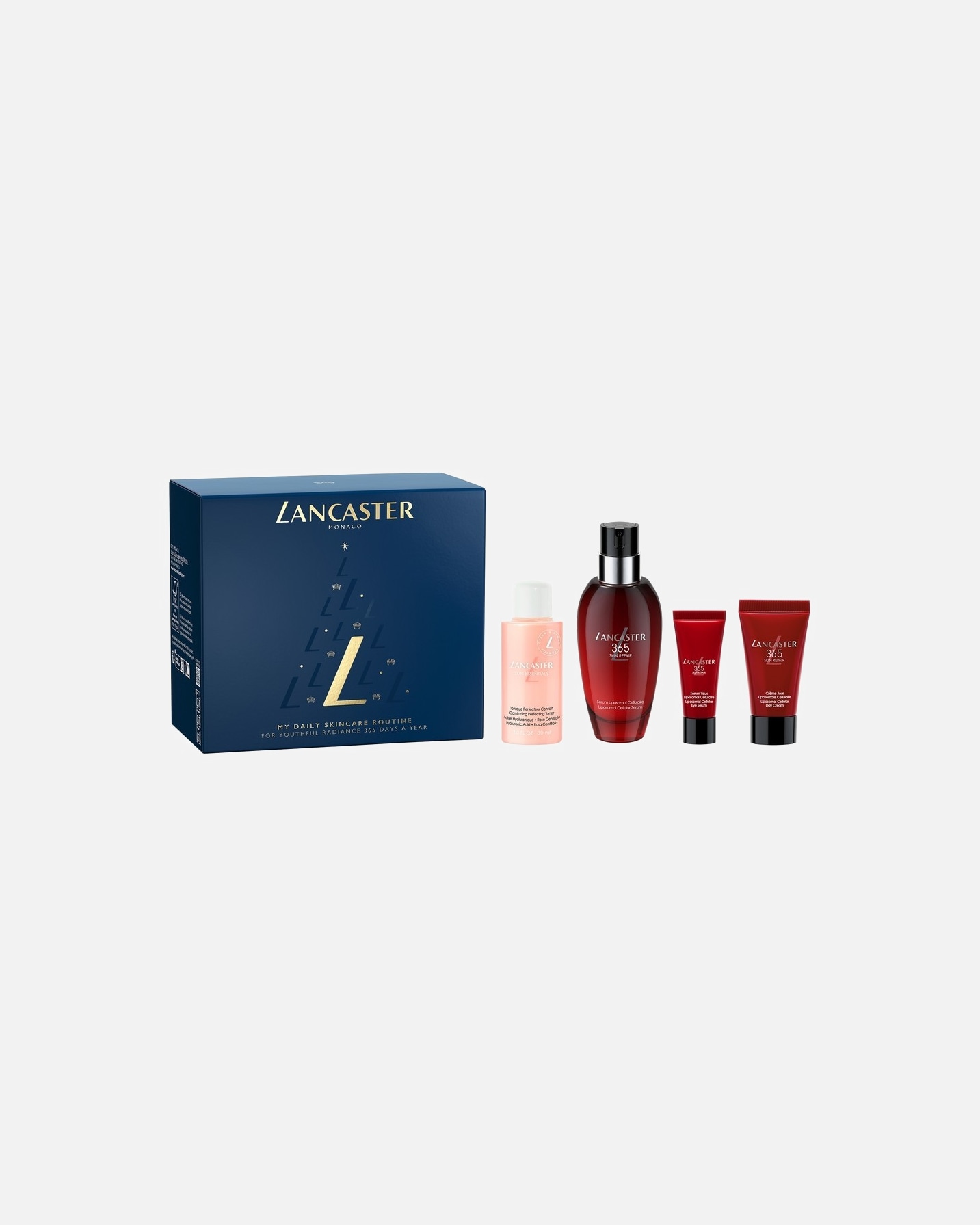 Gesichtspflegeset für Unisex Lancaster 365 Skin Repair My Daily Skincare Routine Geschenkset 1 Stück