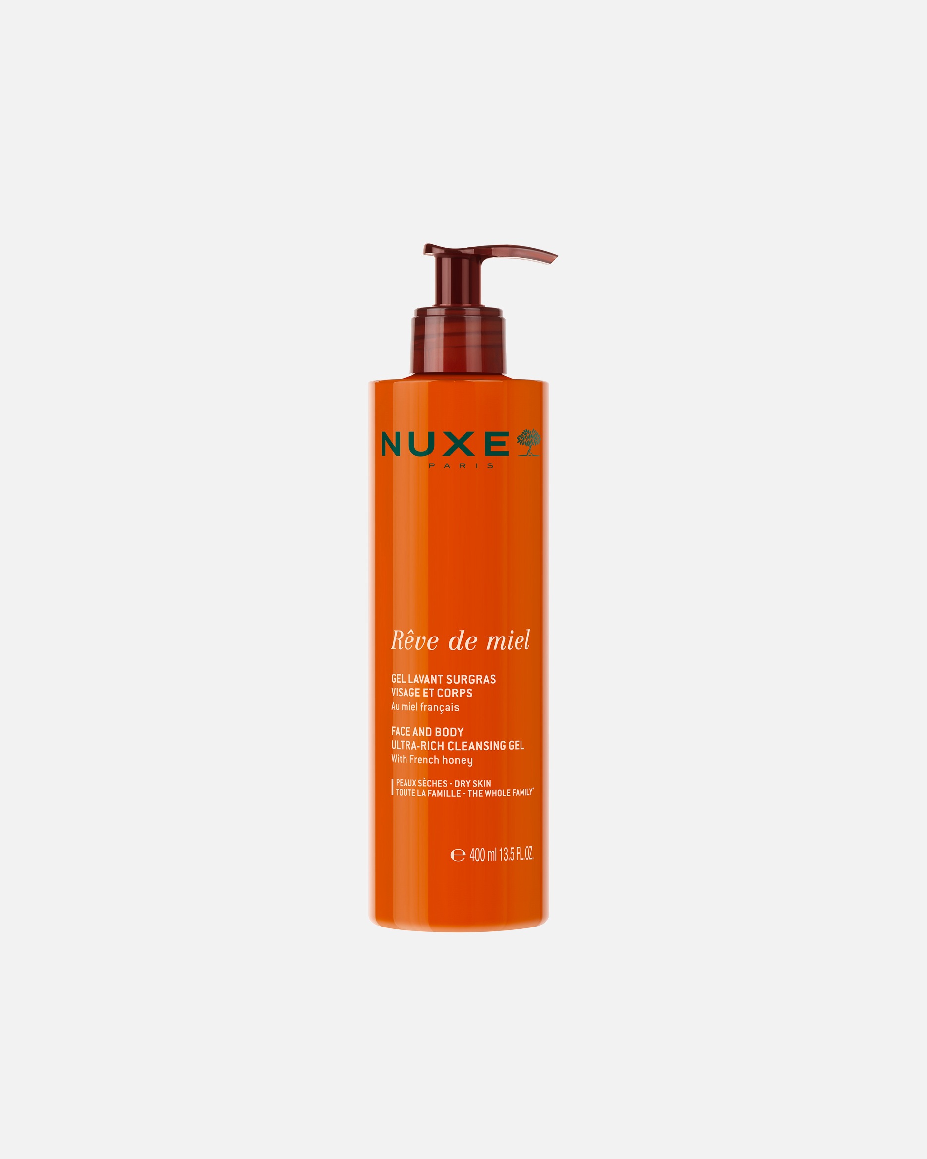 Körpergel für Weiblich NUXE Reve De Miel® für trockene Haut 400 ml