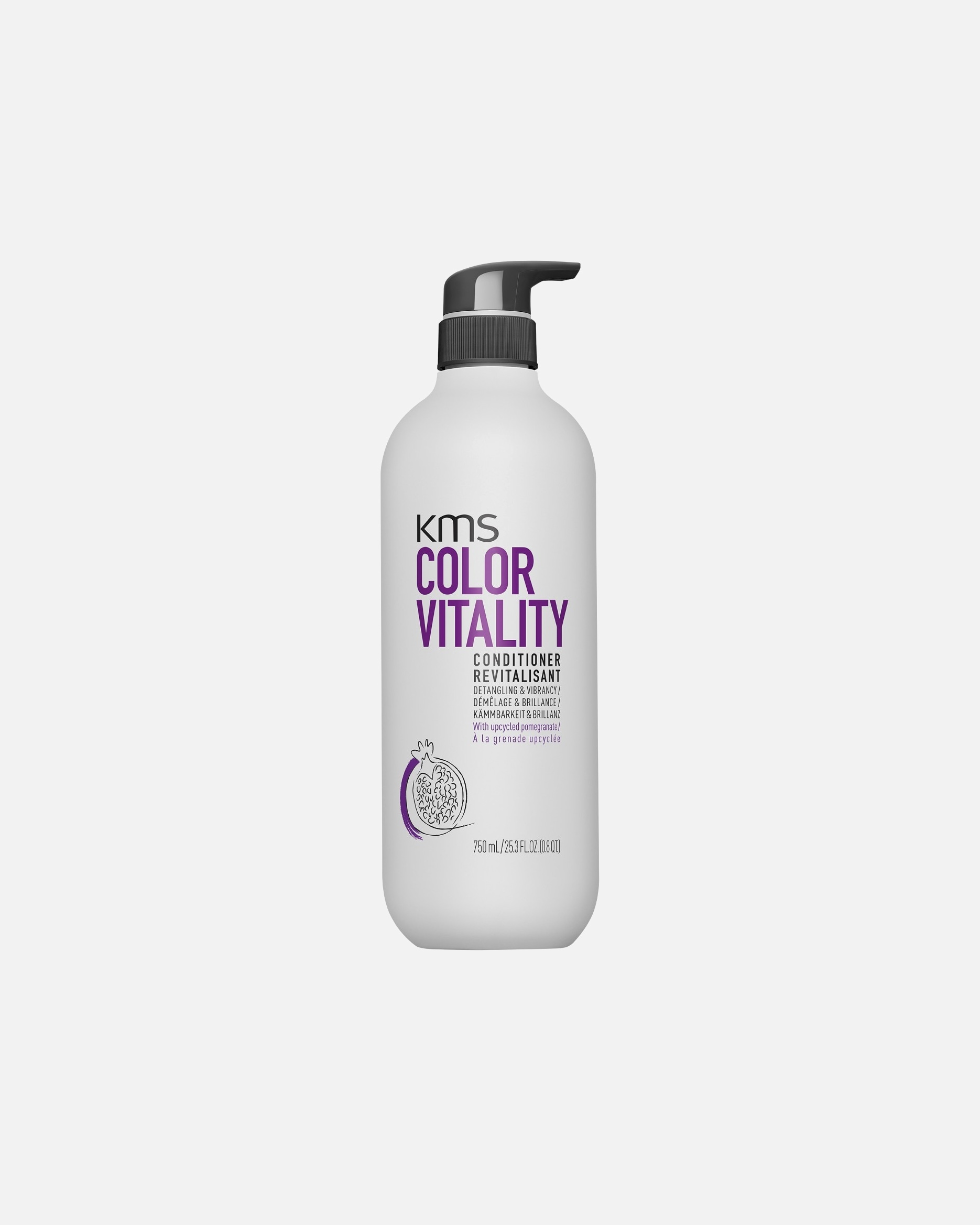 Conditioner für Unisex KMS Colorvitality Pouch 750 ml
