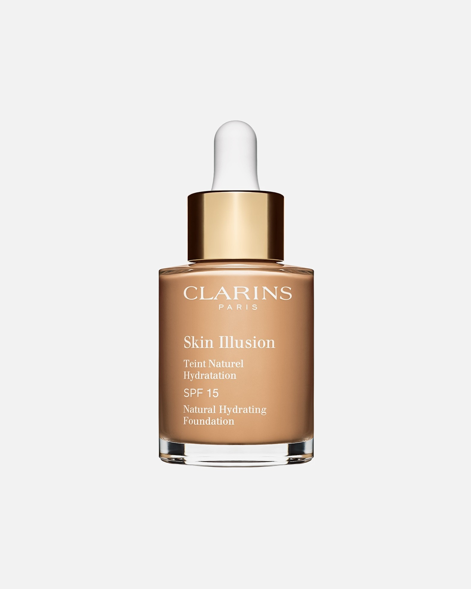 Foundation für Unisex Clarins Skin Illusion SPF 15 Nr. 110 - Honey