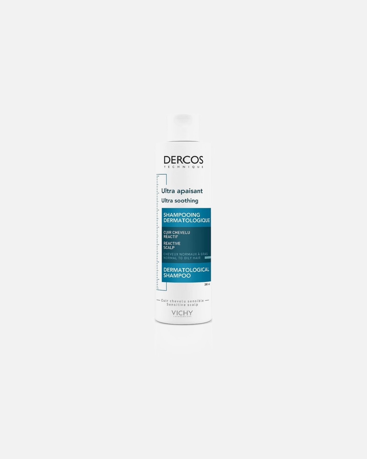 Shampoo für Unisex Vichy Dercos Ultra-Sensitiv 200 ml