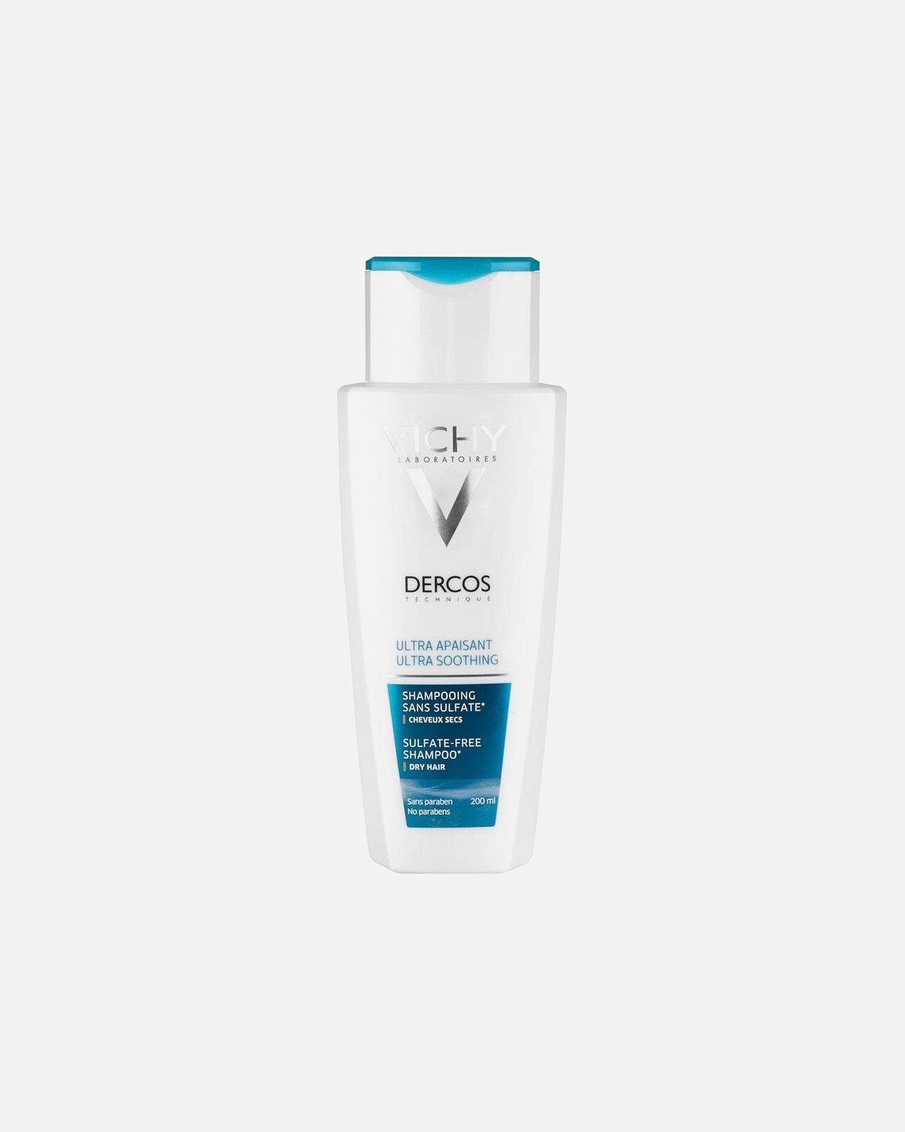 Shampoo für Unisex Vichy Dercos Ultra-Sensitiv trockenes Haar 200 ml