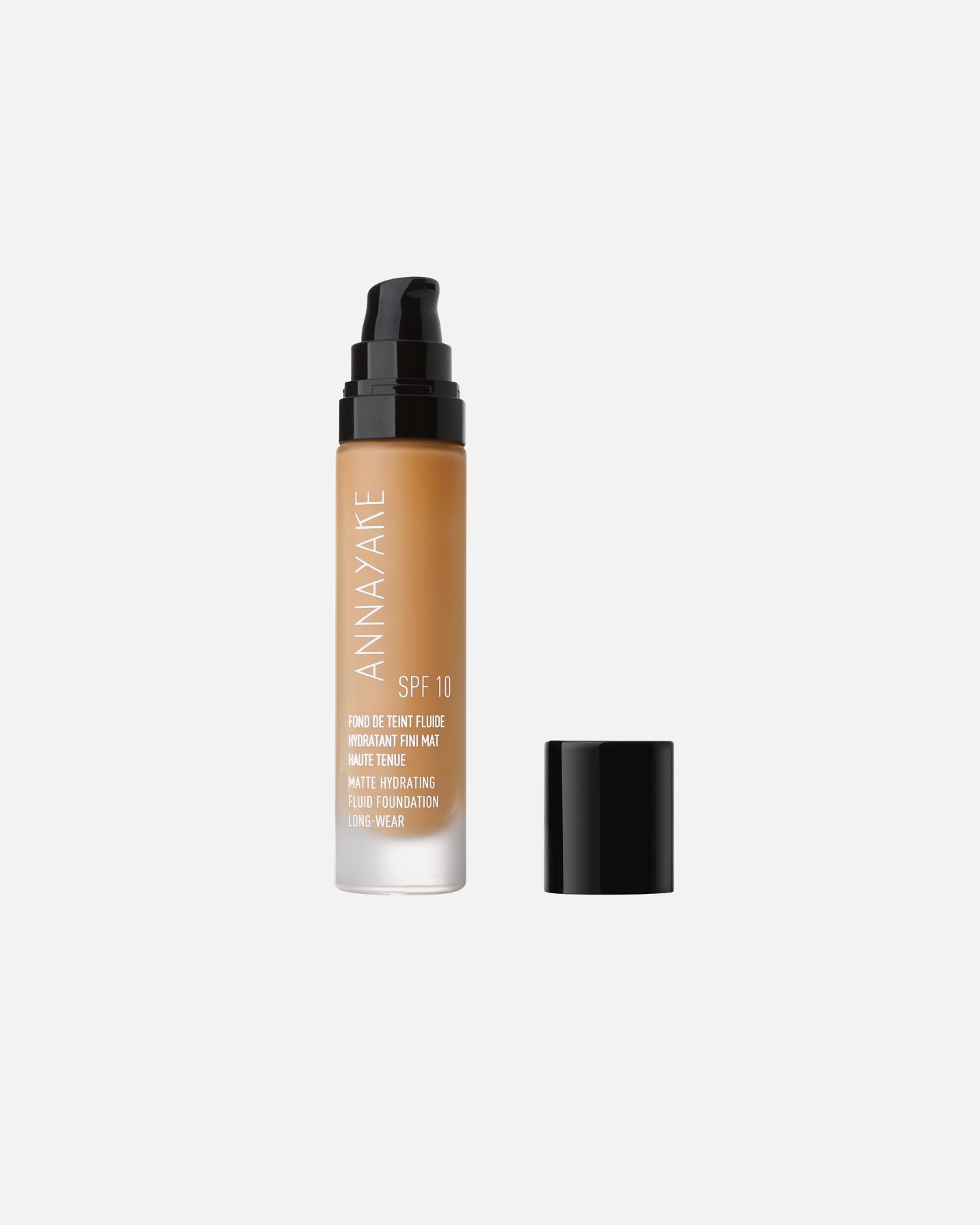 Foundation für Unisex Annayake fluide hydratant fini mat haute tenue SPF10 25 - dark beige