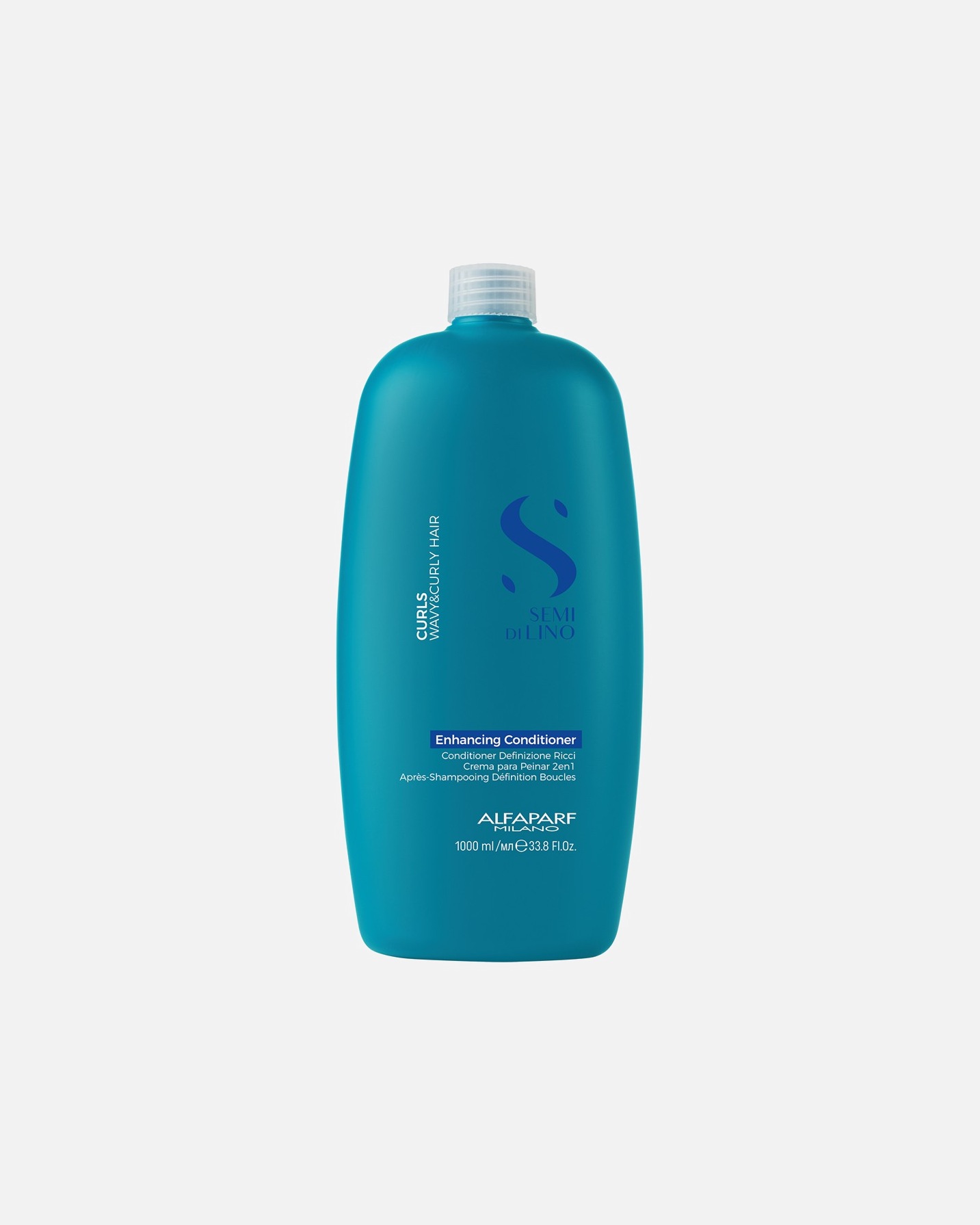 Conditioner für Unisex ALFAPARF MILANO Semi di Lino Curls Enhancing 1000 ml