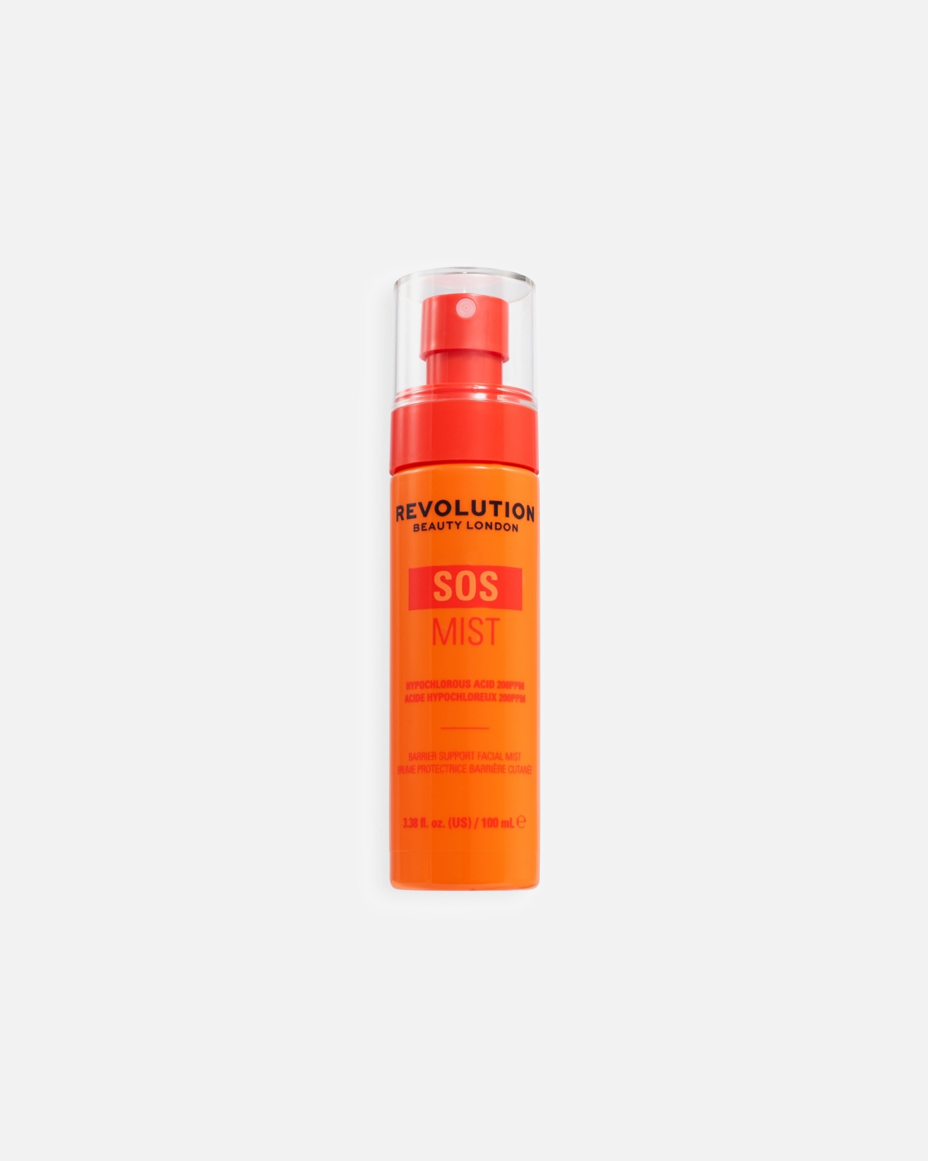 Fixingspray für Unisex REVOLUTION SOS Barrier Support Hypochlorous Acid 100 ml