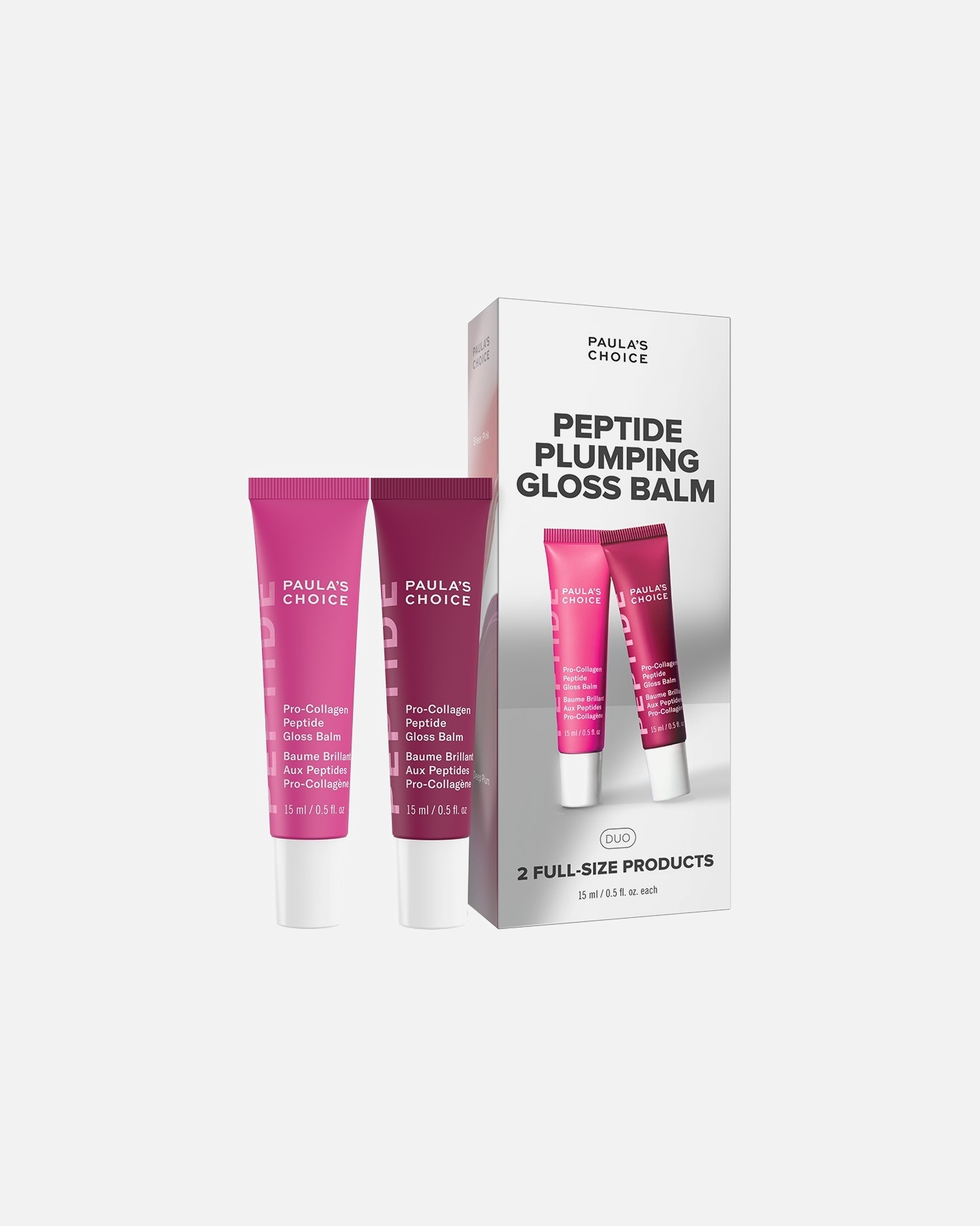 Lippen Make-up Set für Unisex Paula's Choice Peptide Gloss Balm Duo 1 Stück
