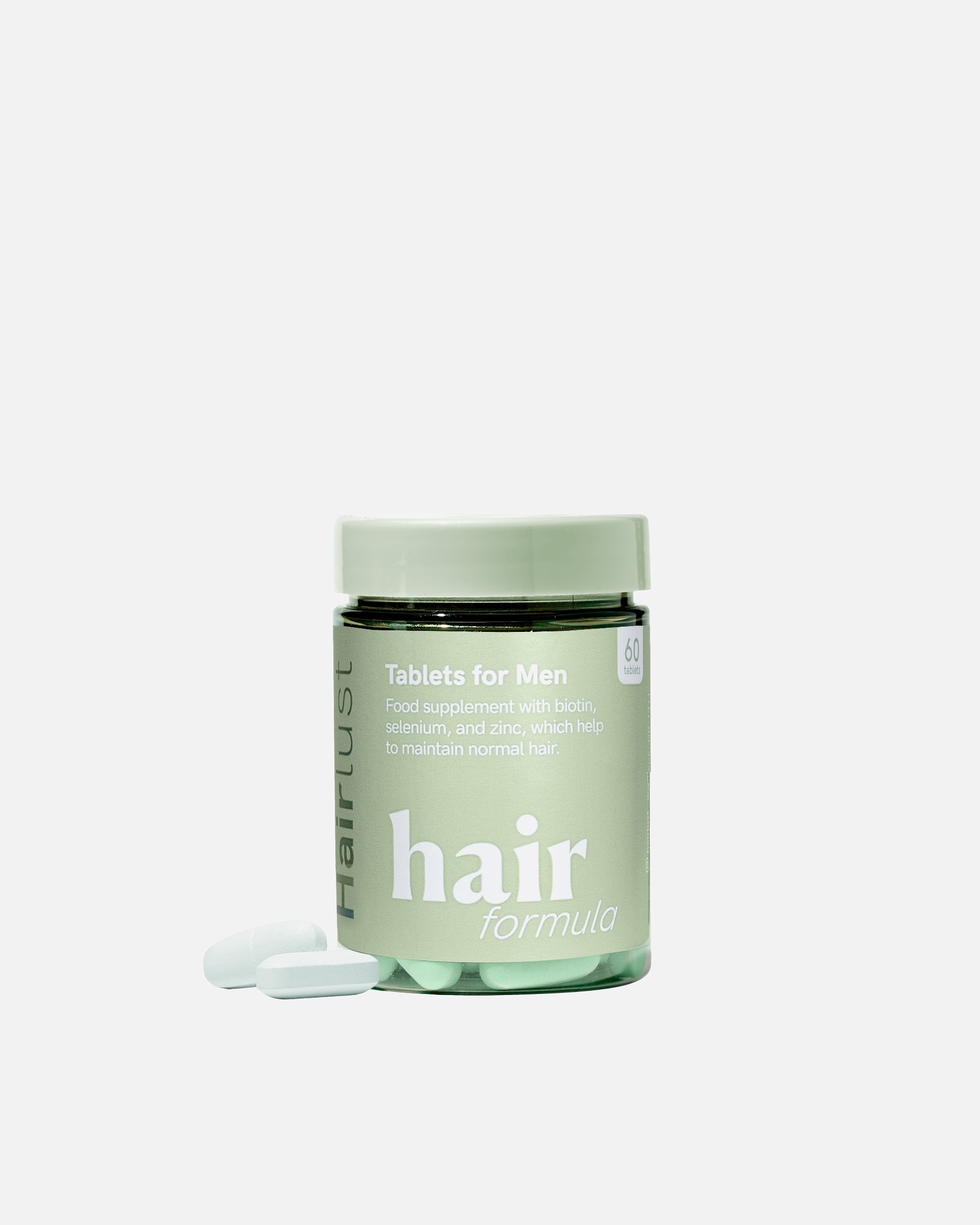 Nahrungsergänzung Haare für Männlich Hairlust Hair Formula Tablets for Men 82 Gramm