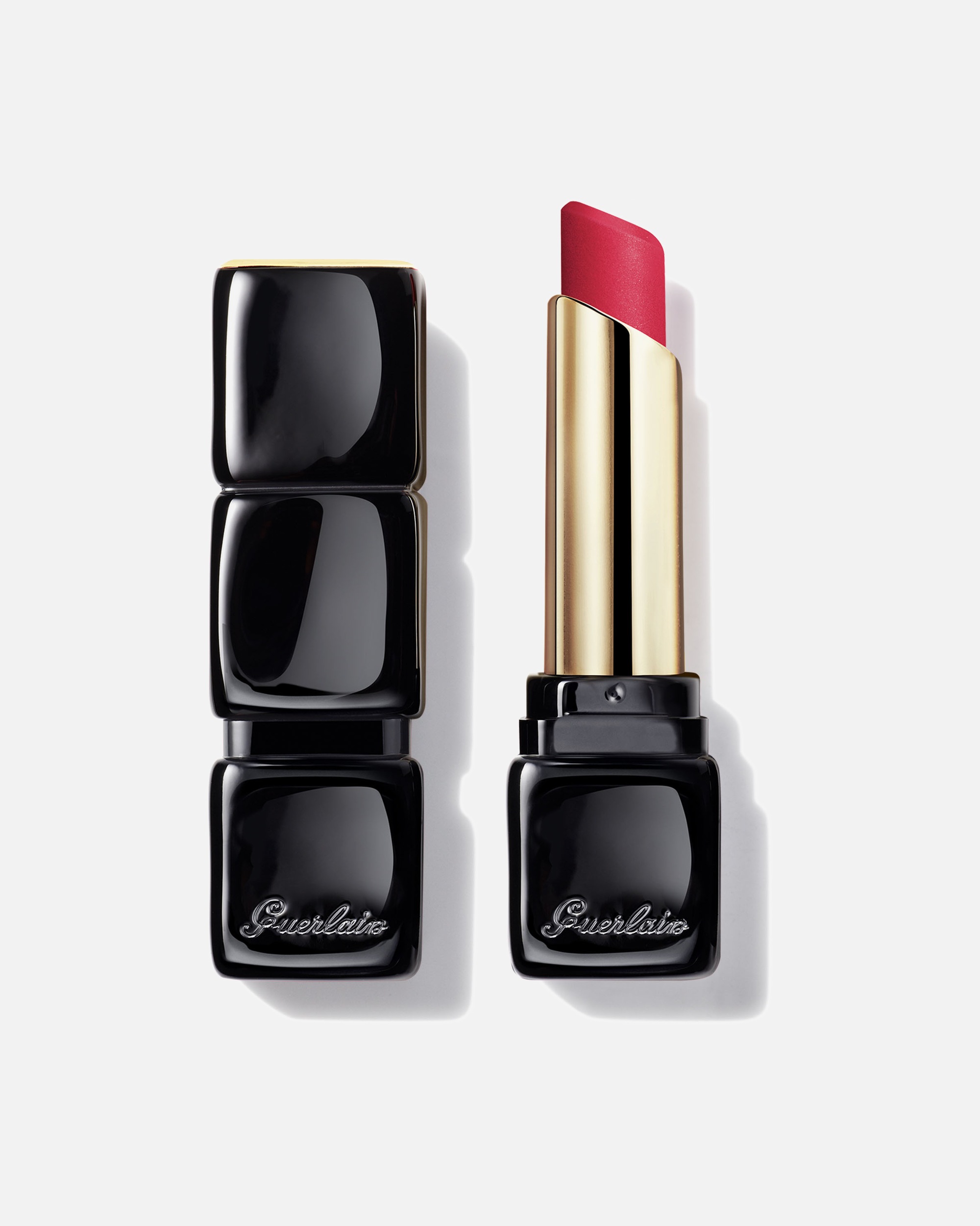 Lippenstift für Unisex Guerlain KissKiss Tender Matte 666 - LUCKY PINK