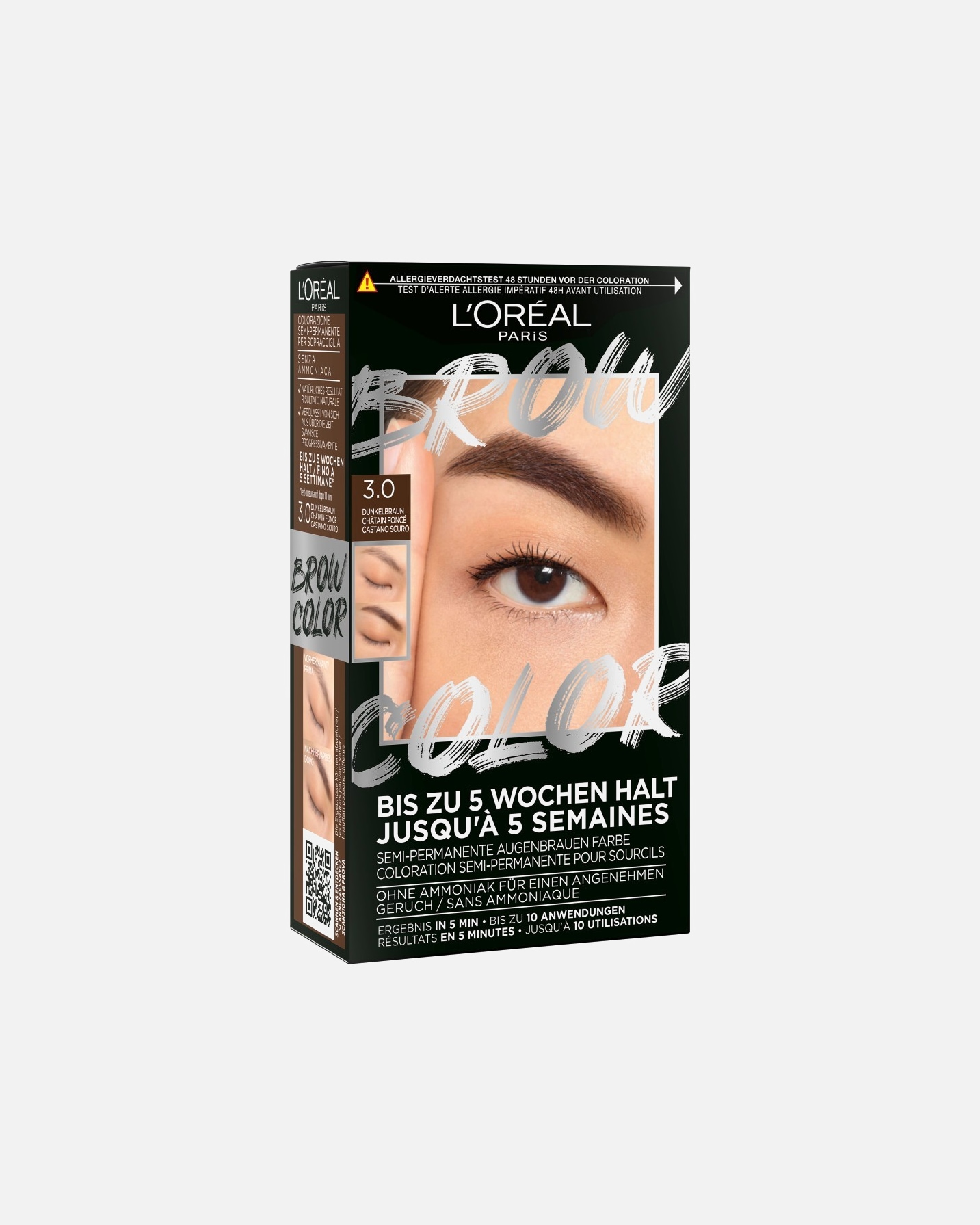 Augenbrauenfarbe für Unisex L’Oréal Paris Brow Color 3 - DUNKELBRAUN