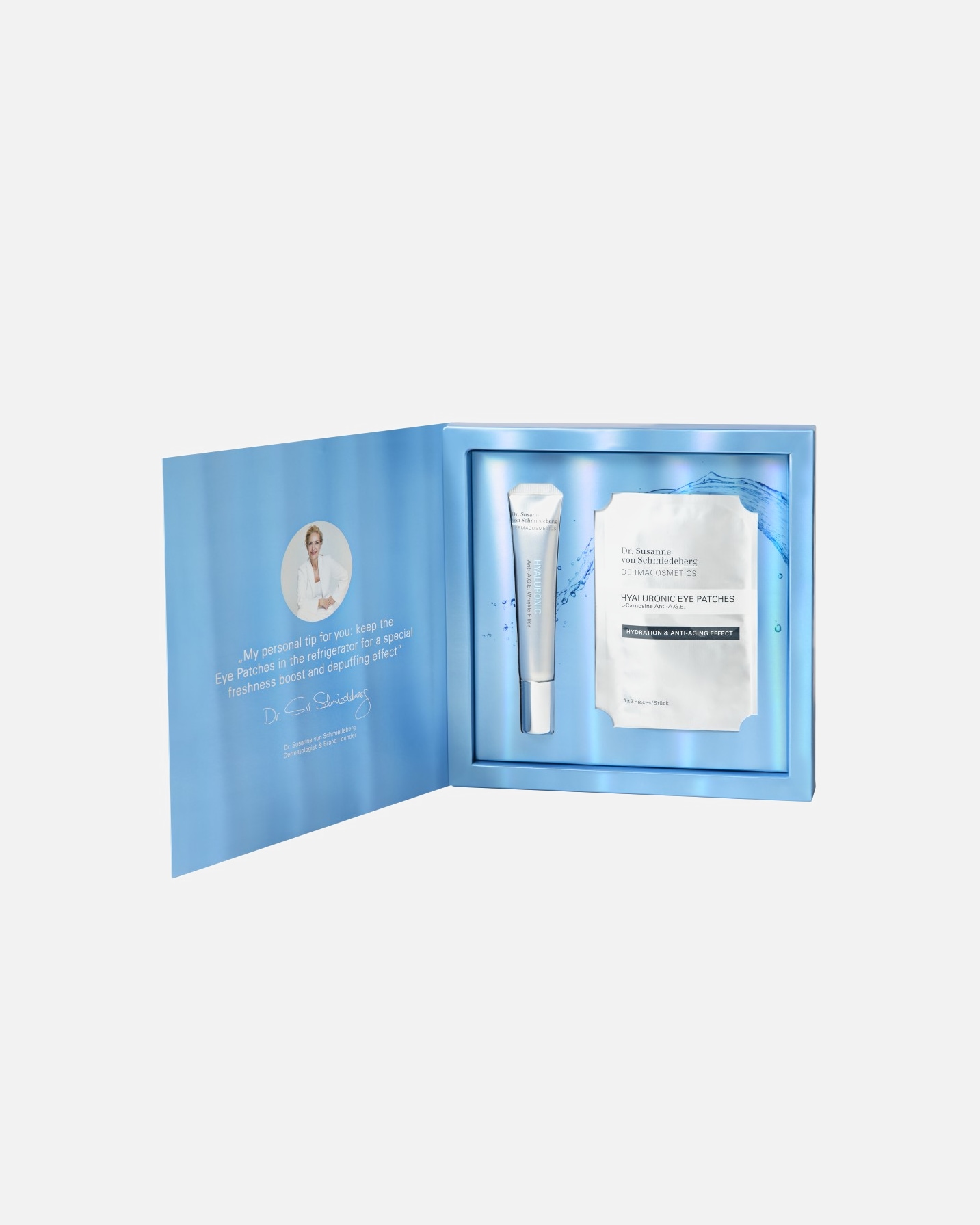 Gesichtspflegeset für Unisex Dr. Susanne von Schmiedeberg Hyaluronic Plump & Refresh Set 1 Stück