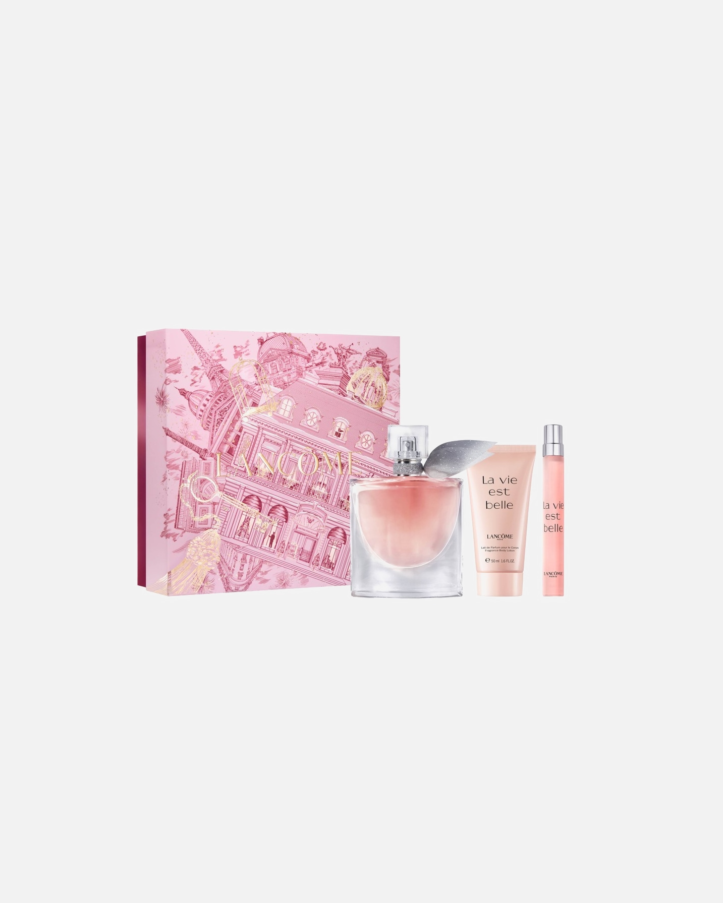 Duftset für Weiblich Lancôme La vie est belle Eau de Parfum 50 ml + 10 ml + Bodylotion 1 Stück