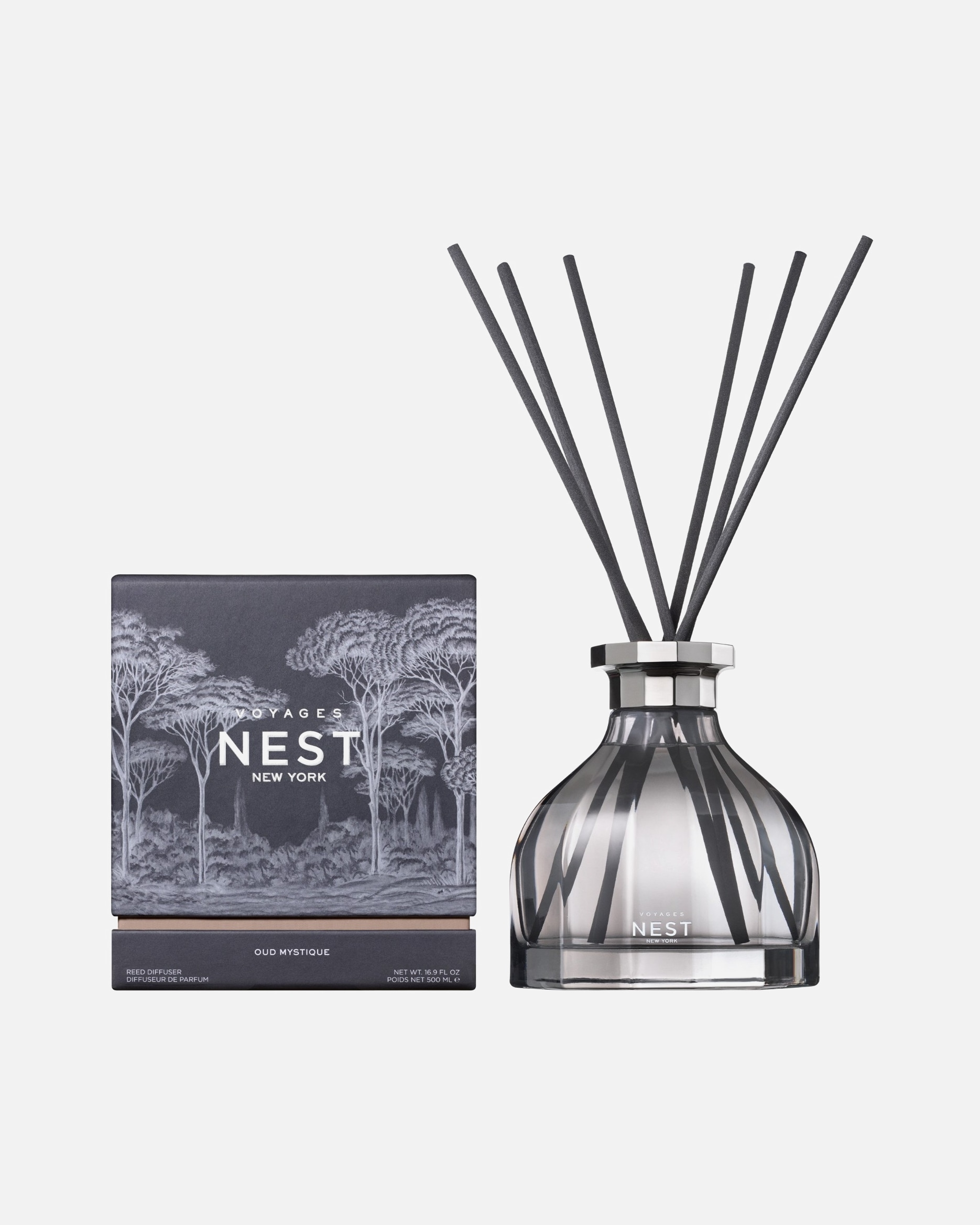 Raumduft für Unisex NEST NEW YORK Default Brand Line Voyages Oud Mystique Reed Diffuser 500 ml