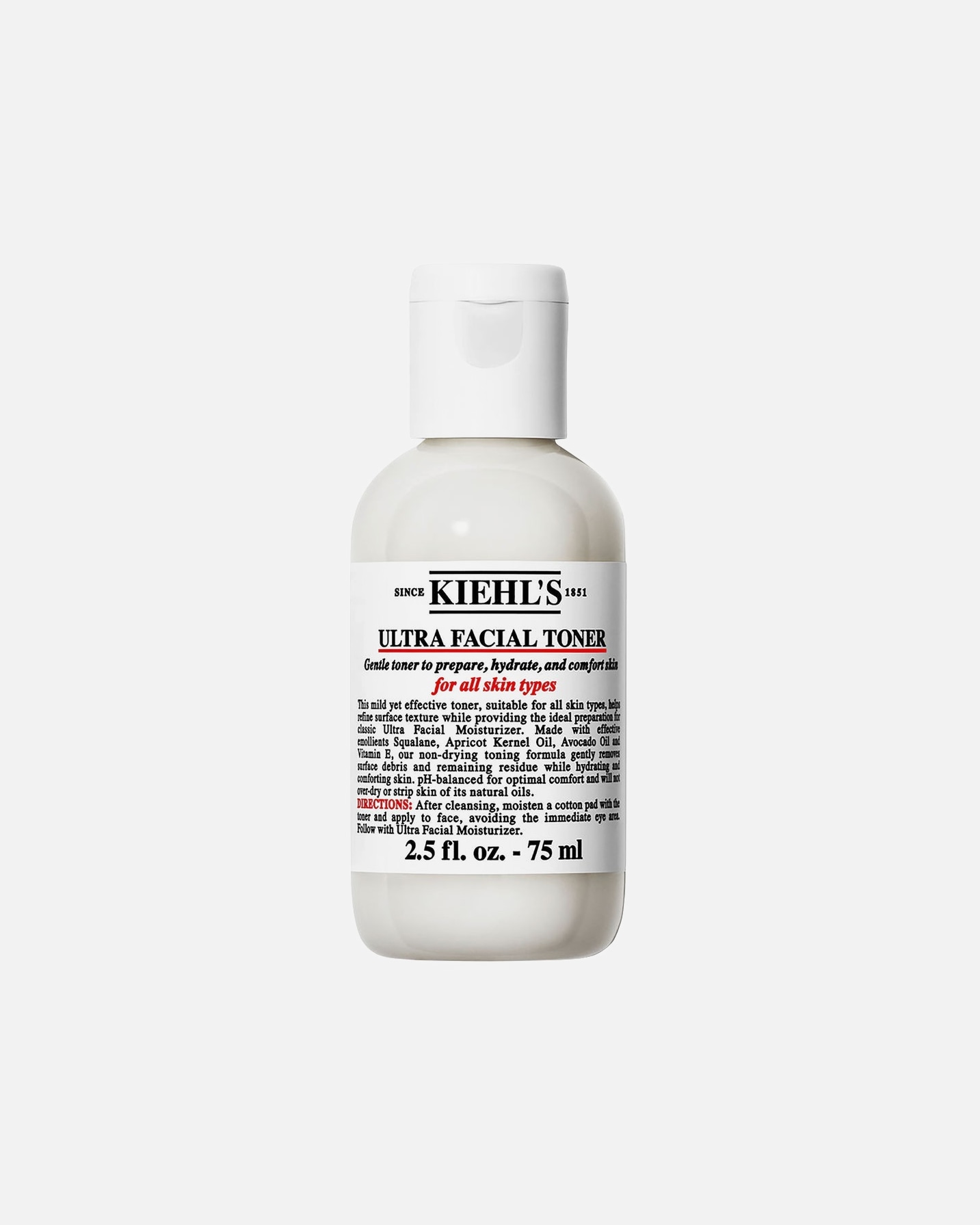 Gesichtswasser für Unisex Kiehl’s Ultra Facial Toner 75 ml